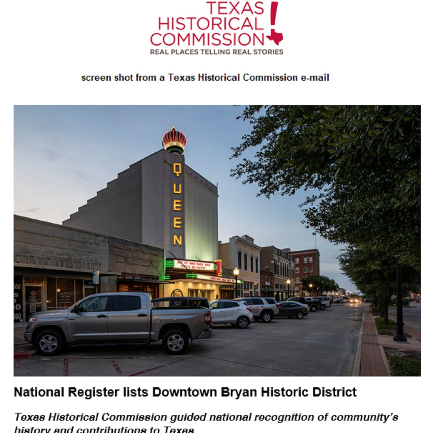 Downtown Bryan is now on the National Register of Historic Places episode artwork