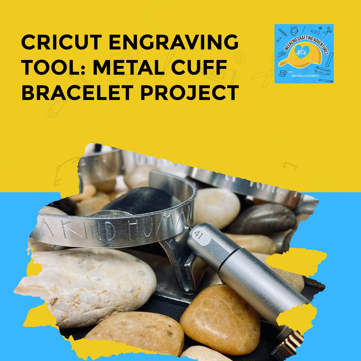 Cricut Engraving Tool: Metal Cuff Bracelet Project
