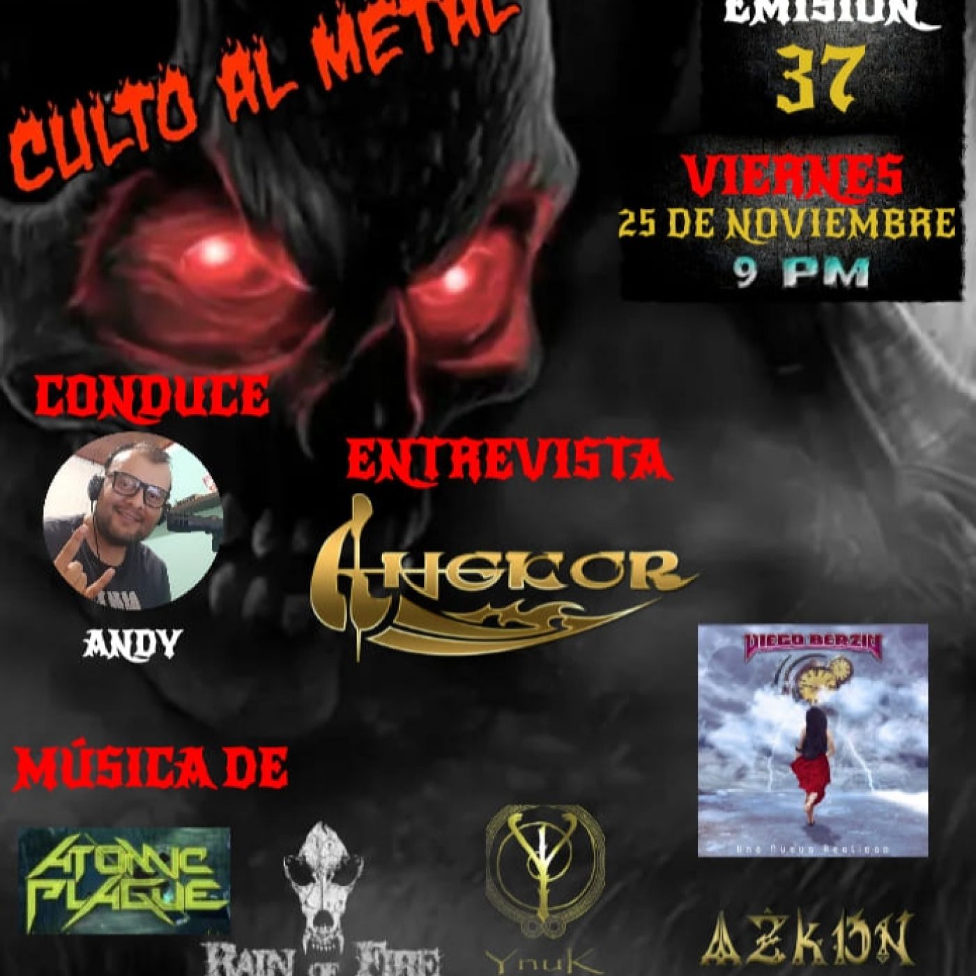 Emisión #37 Magazine De Culto Al Metal episode artwork