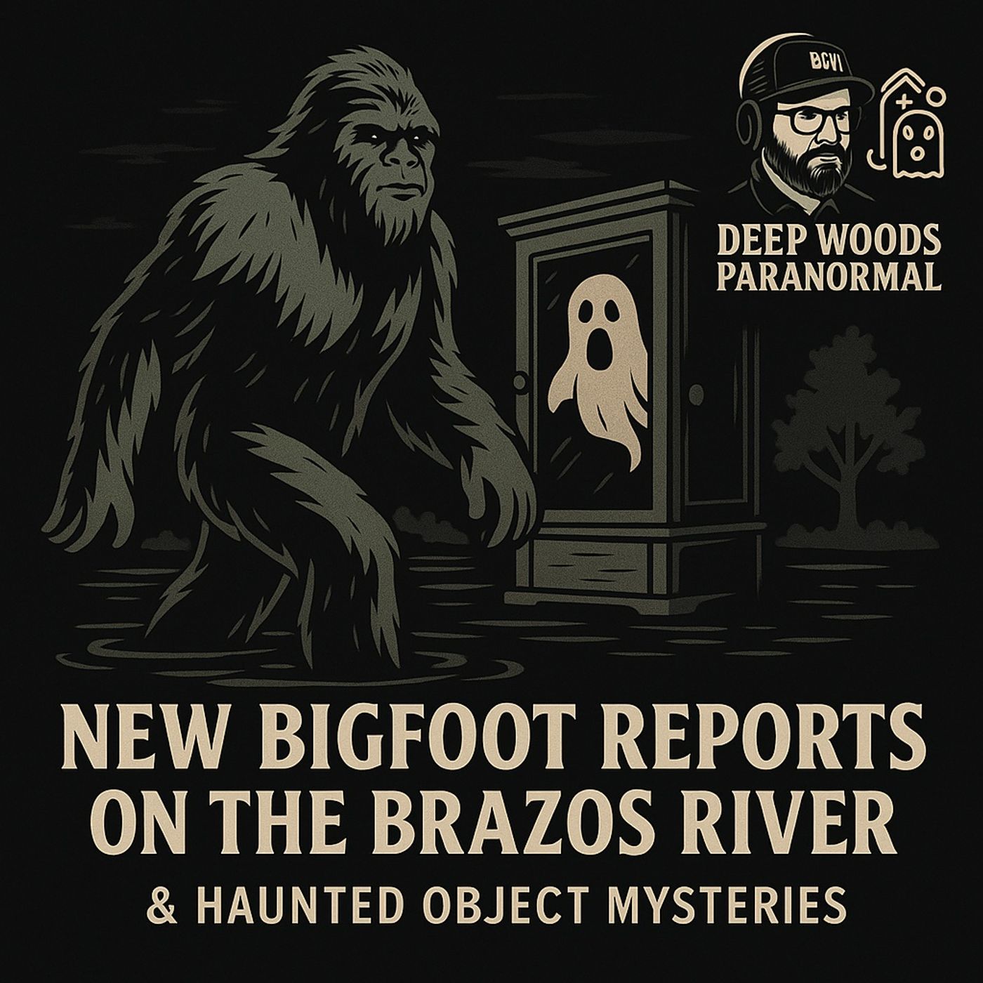 New Bigfoot Reports on the Brazos River & Haunted Object Mysteries