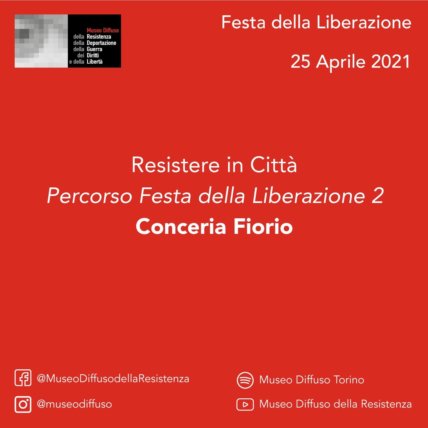 Resistere in città - Festa della Liberazione 2021