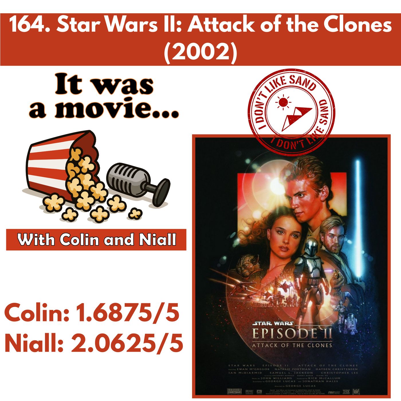 164. Star Wars II: Attack of the Clones (2002) episode artwork