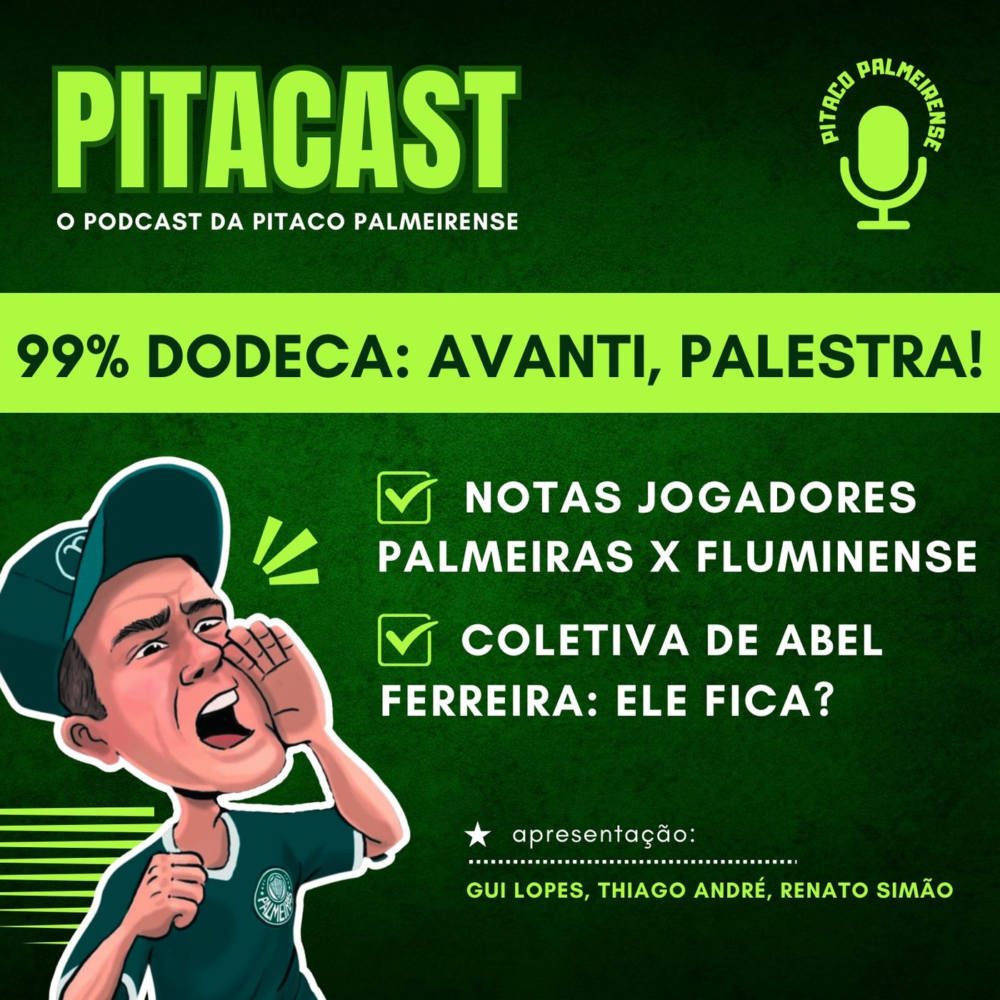 Pós-jogo Palmeiras 1x0 Fluminense | Dodeca à vista! | Abel Ferreira fica? episode artwork