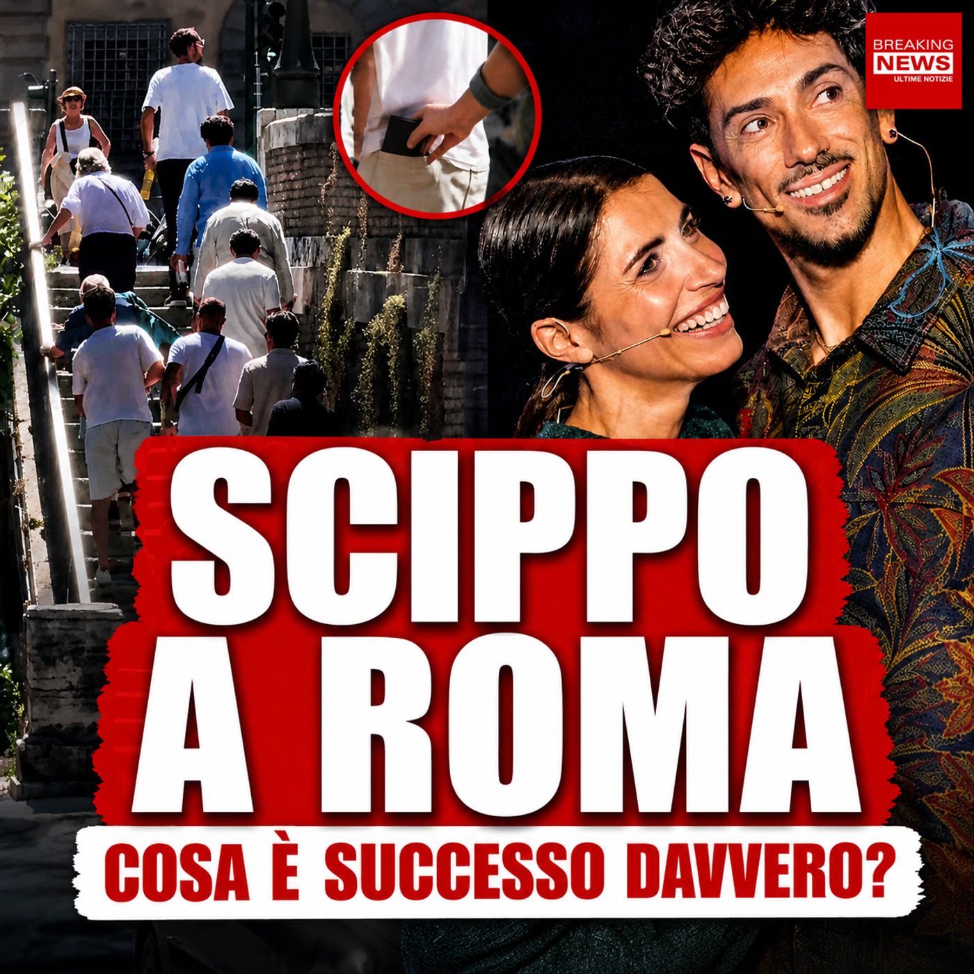Roma, tentato scippo vicino a Giorgia ed Emanuel Lo: il video virale scatena una valanga di polemiche episode artwork
