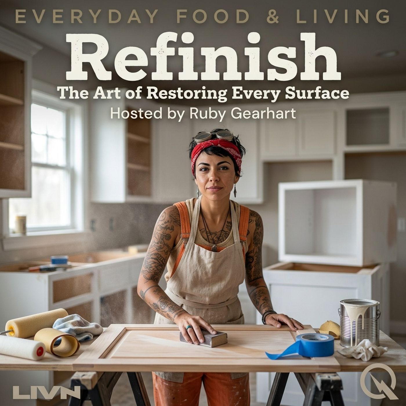 Refinish podcast artwork