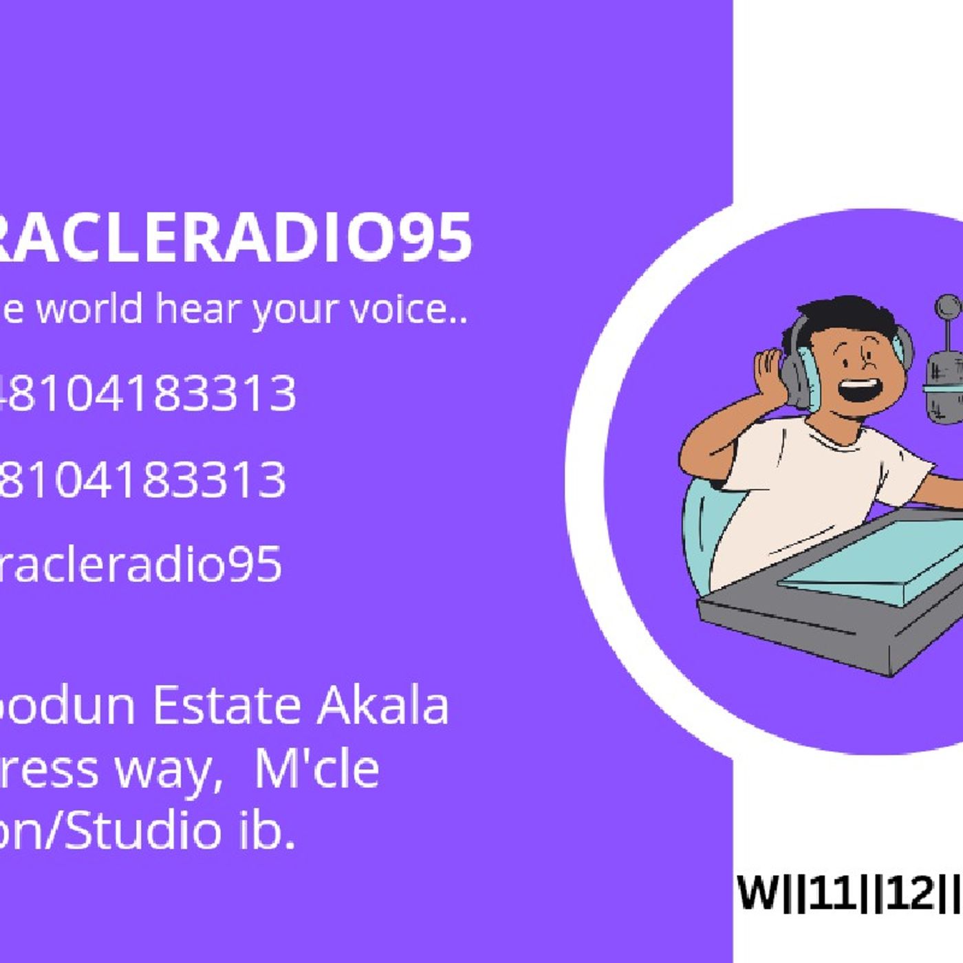 MIRACLERADIO95 _M'CLE_11/12/24 episode artwork