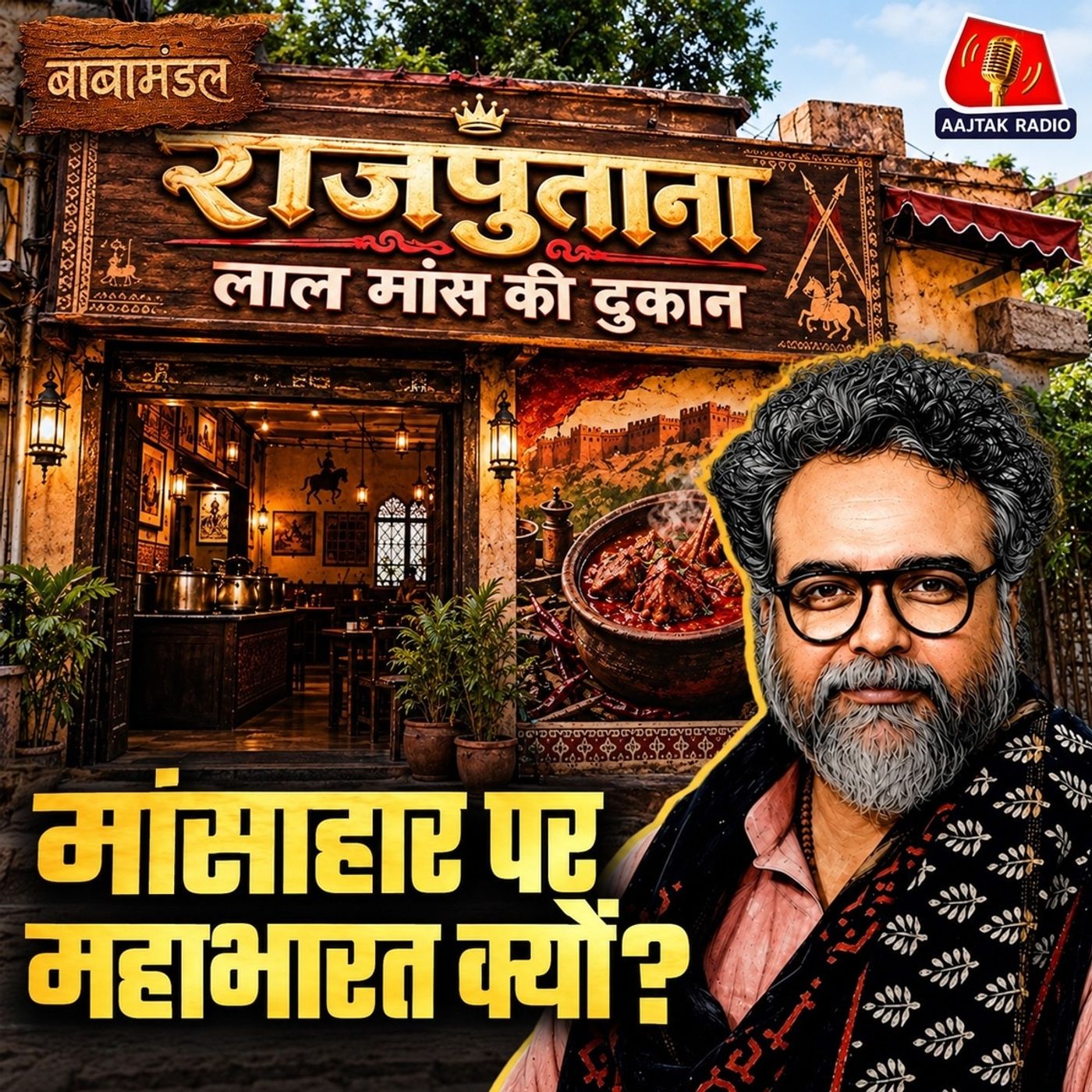 मांस खाना पाप कब बना? धर्म, इतिहास और शाकाहार-मांसाहार का पाखंड: बाबामंडल Ep 13