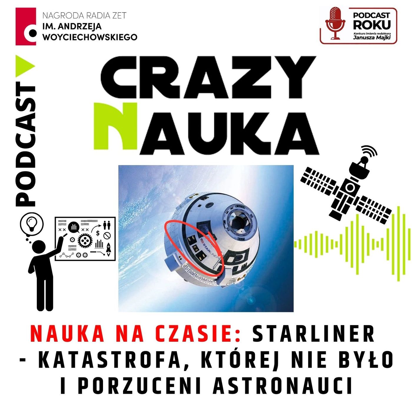 155. Nauka na czasie: Starliner - katastrofa, której nie było i porzuceni astronauci 155. Nauka na czasie: Starliner - katastrofa, której nie było i porzuceni astronauci
