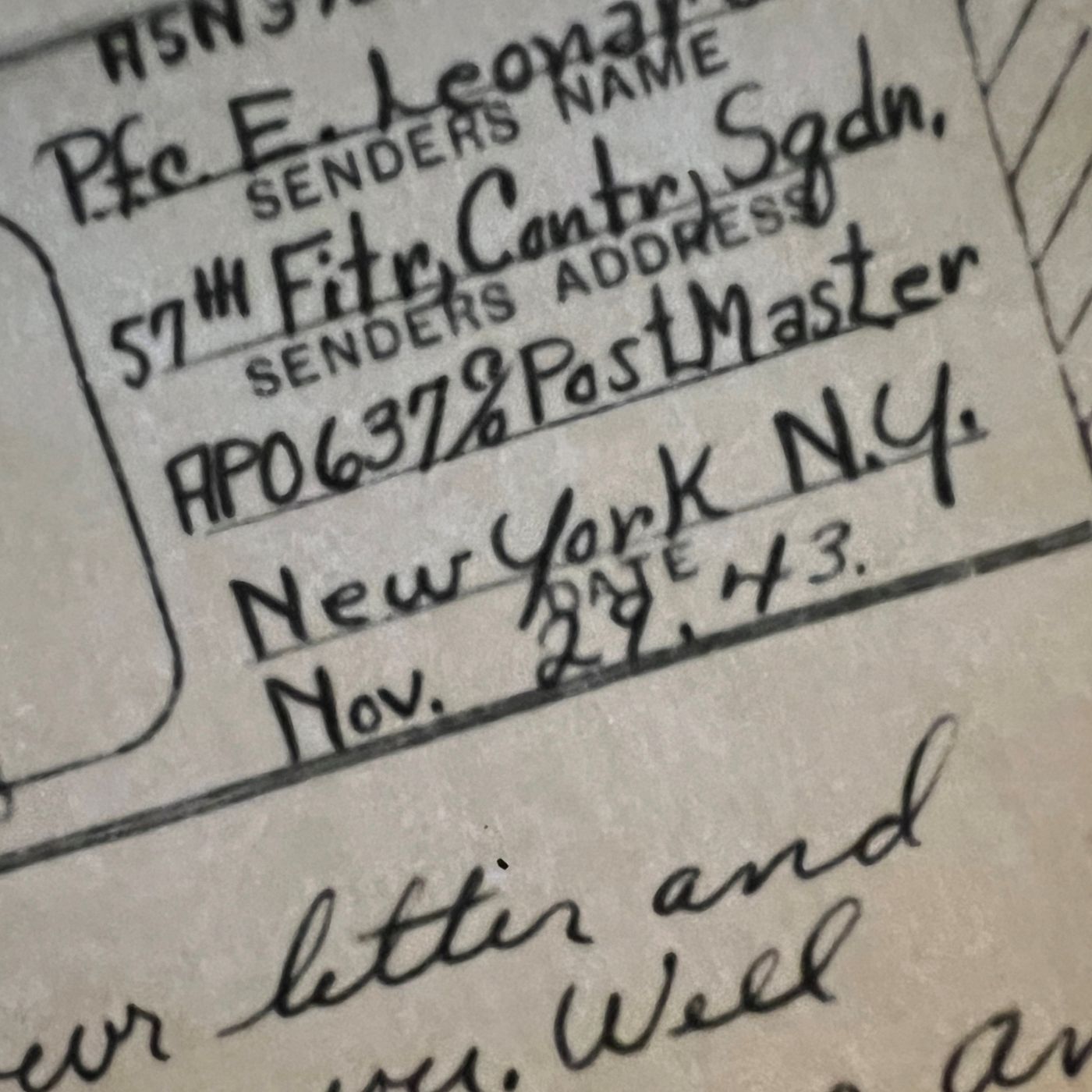 War and Family: Letters Home