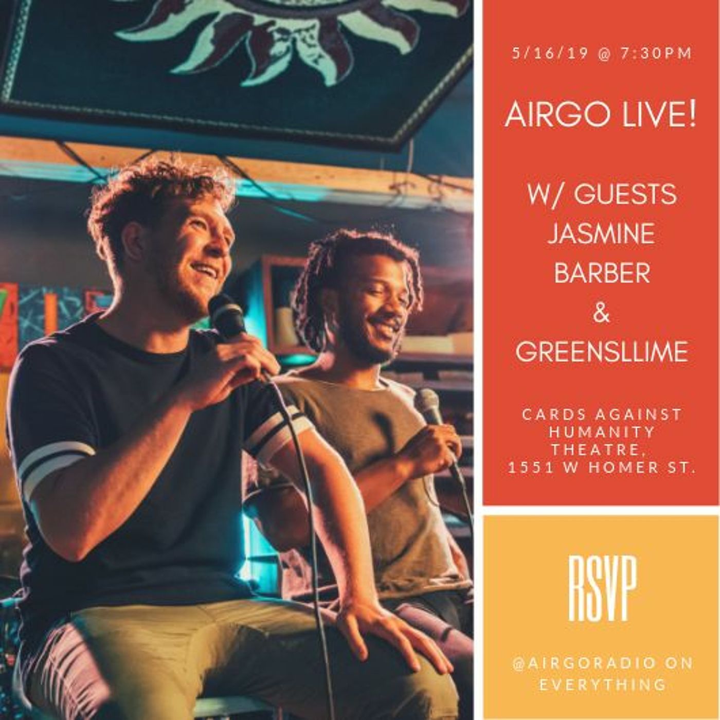 Ep 190 - AirGo Live! with J. Bambii & greenSLLIME episode artwork