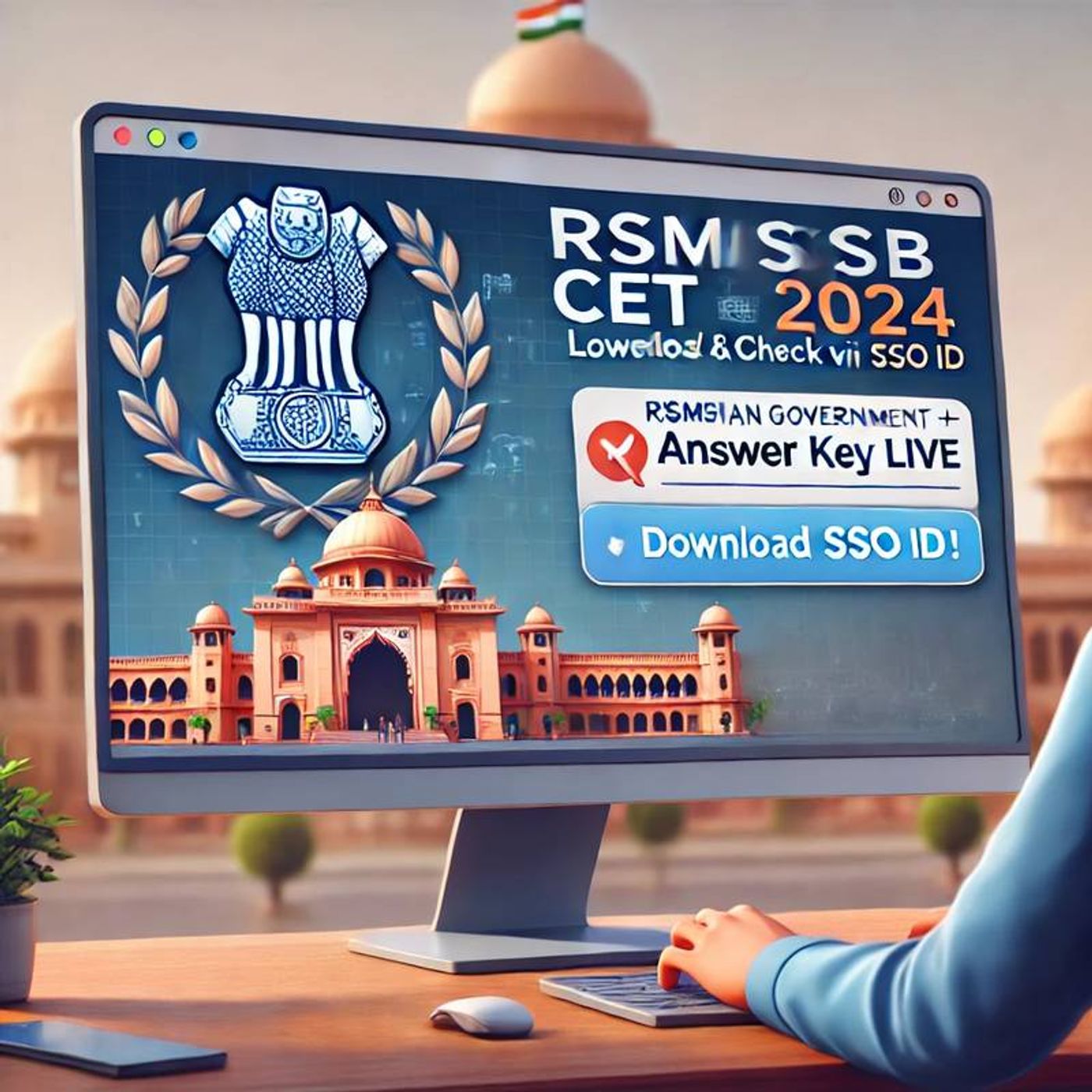 "RSMSSB CET Answer Key Download|SSOID podcast artwork