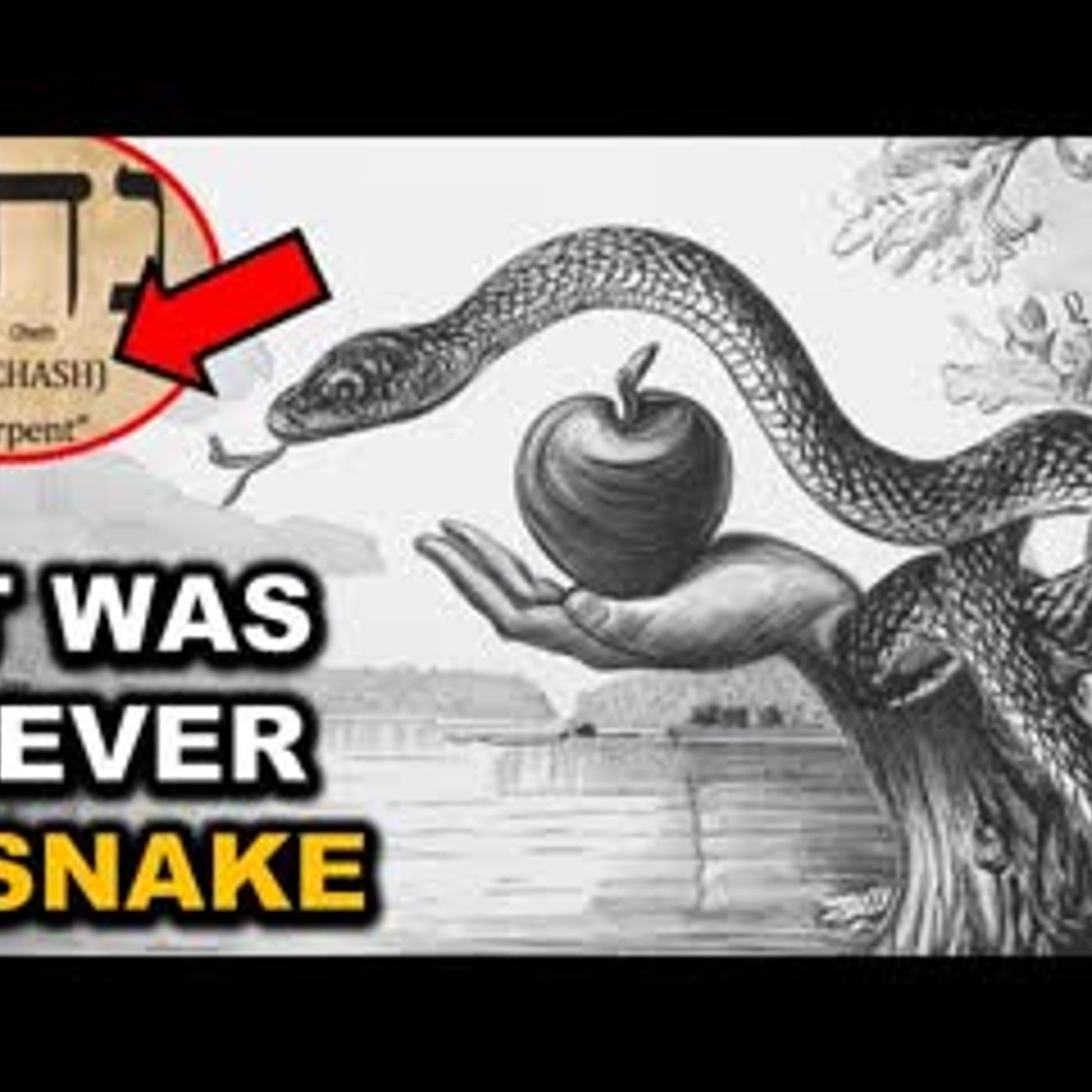 The Serpent of Genesis WAS NOT a serpent. HEBREW Text Reveals It! The Serpent of Genesis WAS NOT a serpent. HEBREW Text Reveals It!