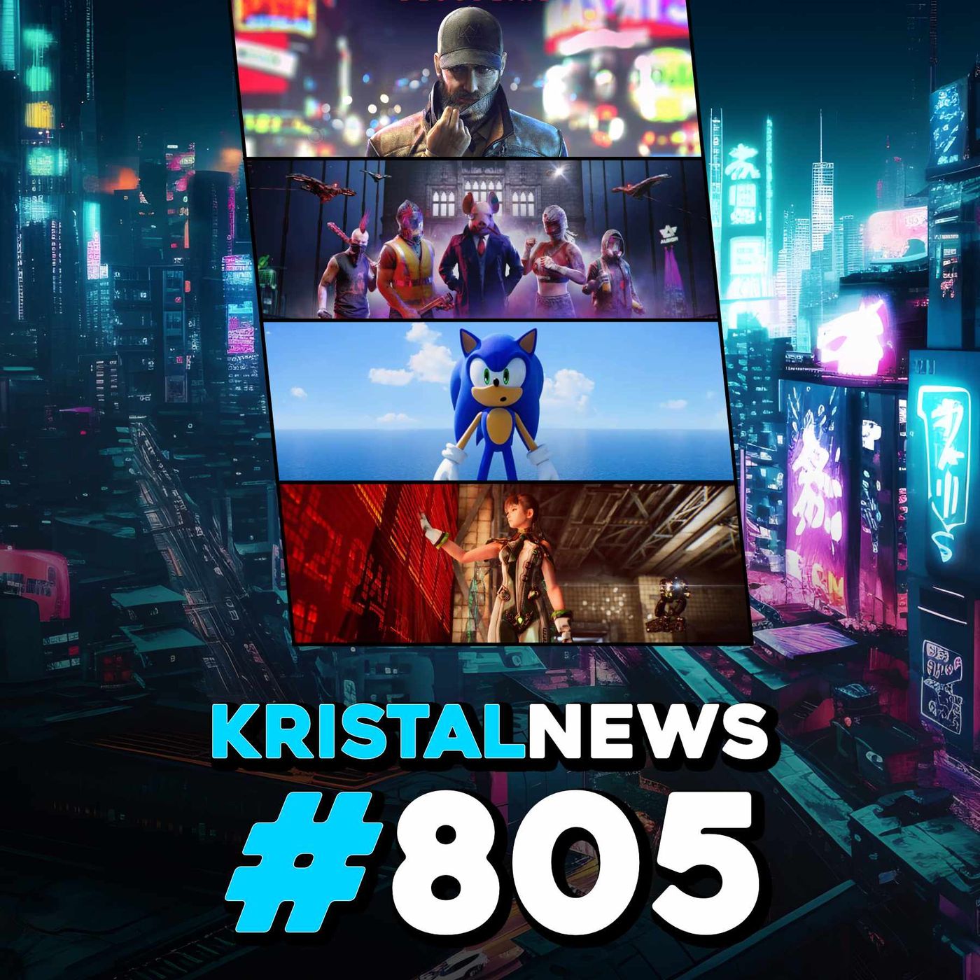 WATCH DOGS è MORTO e SEPOLTO? | SONIC FRONTIERS 2 in SVILUPPO? ▶ #KristalNews 805 episode artwork