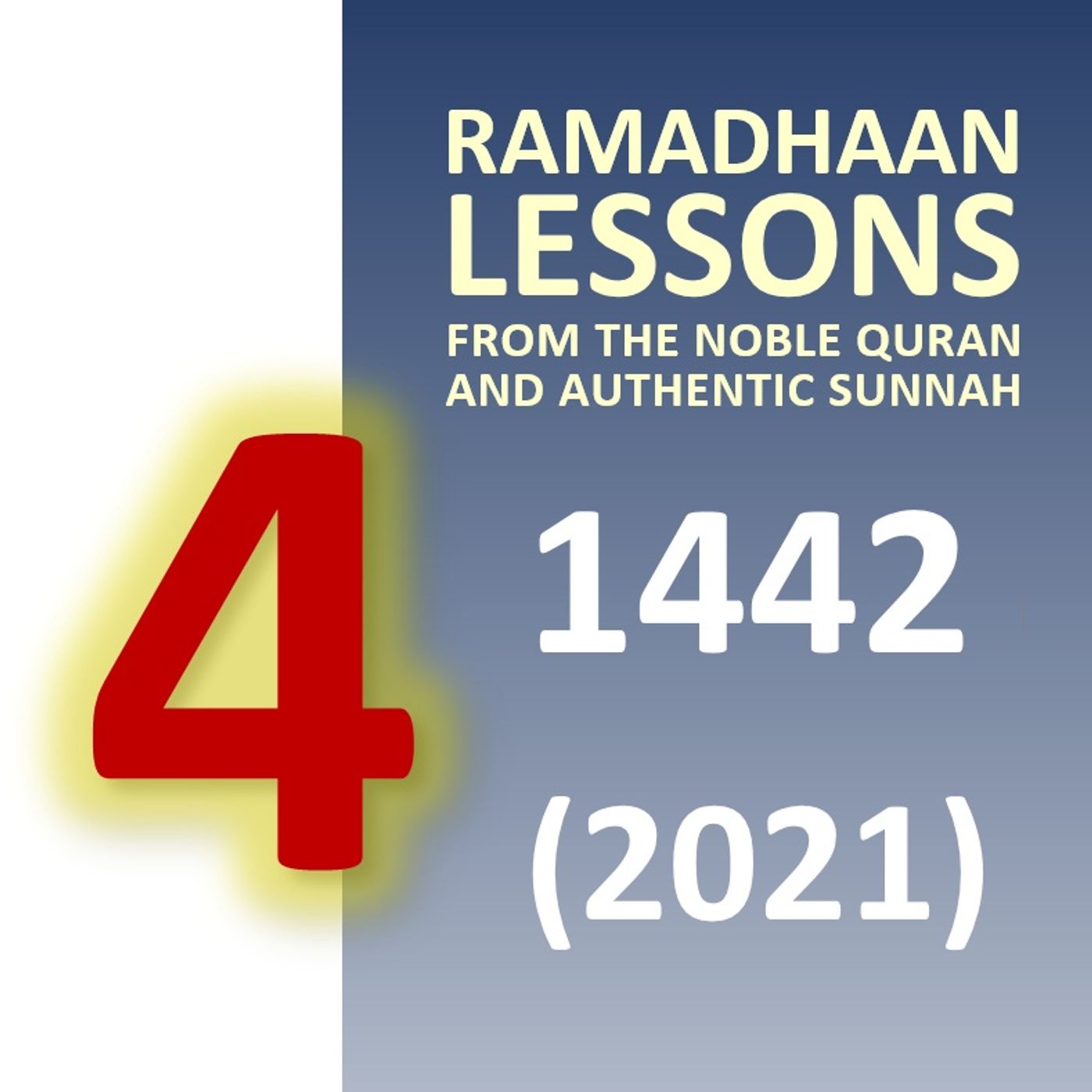 1442 Ramadhaan Lessons (2021)