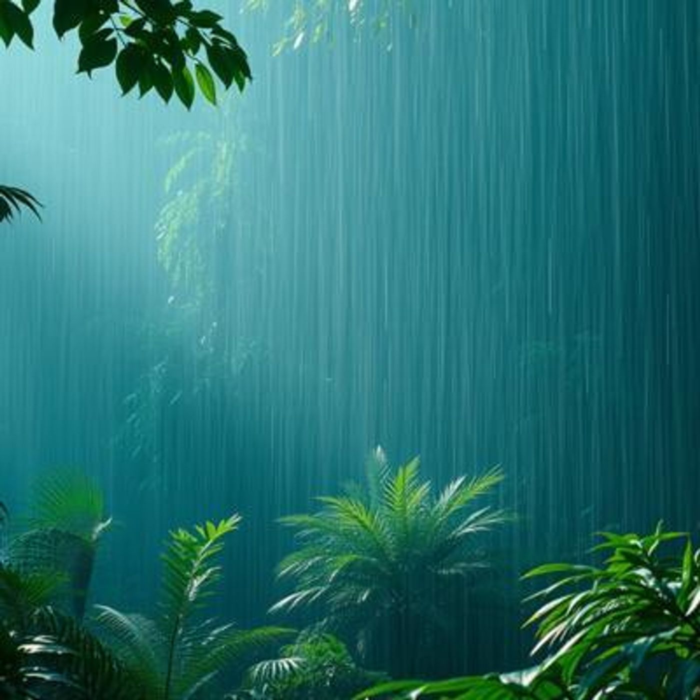 Light Jungle Rain - 10 Hours Sleep Sound