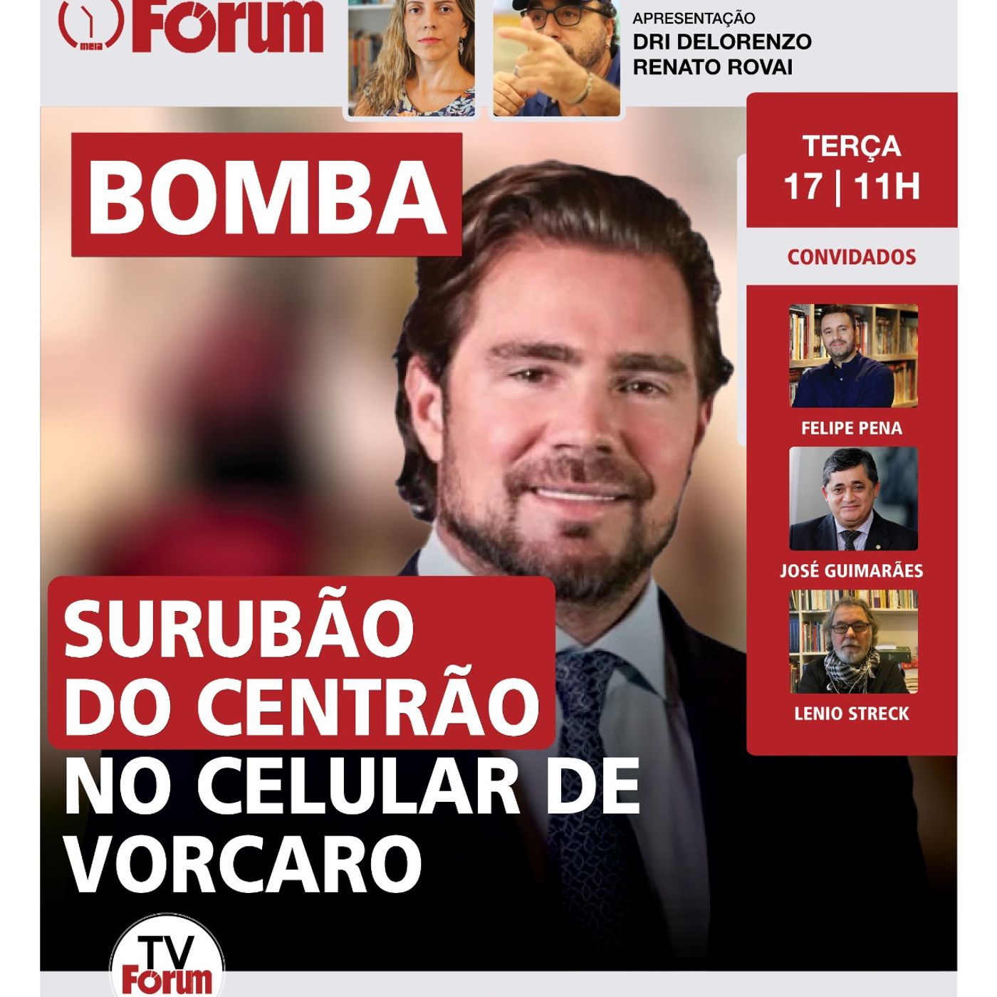 Vídeos íntimos de Vorcaro | Carlos Bolsonaro afronta Moraes | Cunhada de Hugo Motta no Banco Master episode artwork