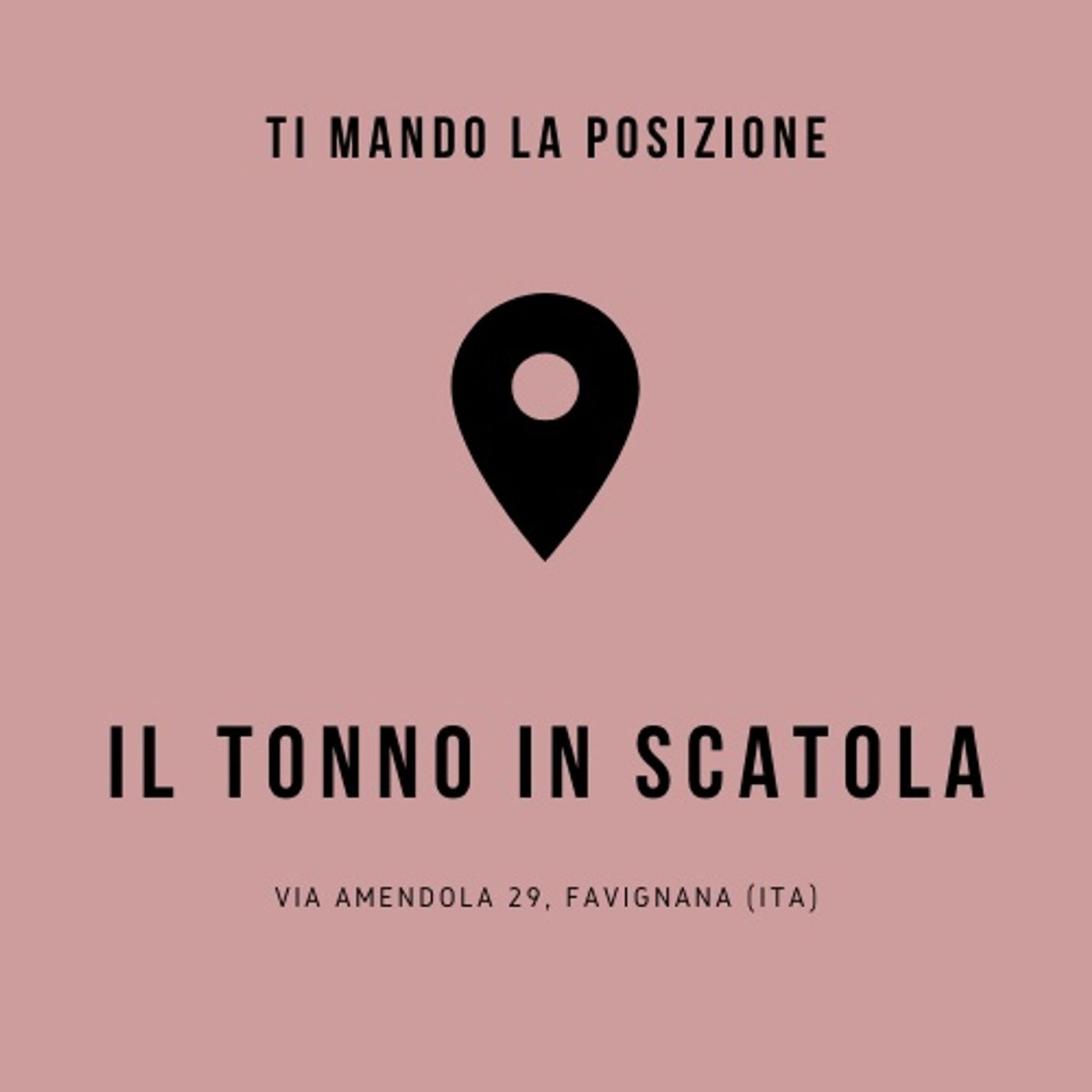 Ti mando la posizione