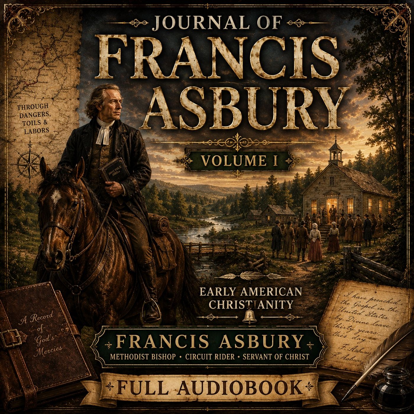 Journal of Francis Asbury, Volume I | Early American Methodist History & Christian Memoir | Full Audiobook Part 1 episode artwork