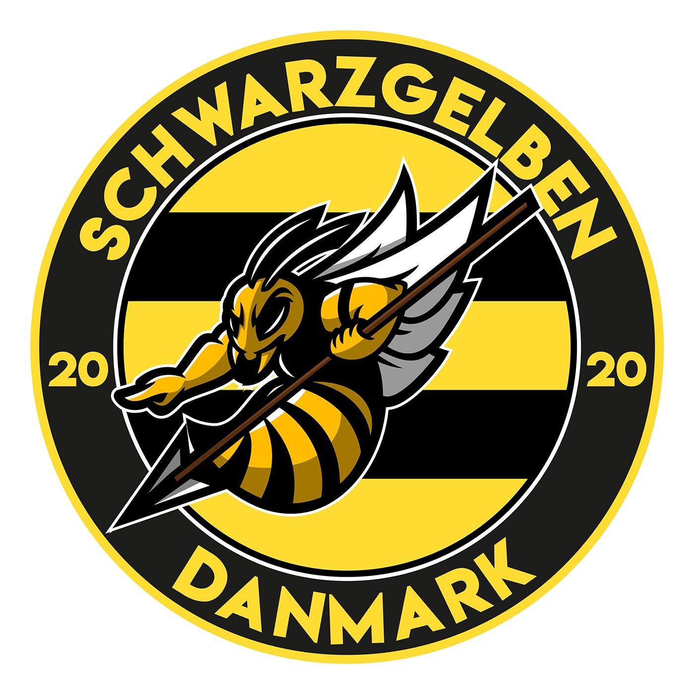 Schwarzgelben Danmark af LordMike