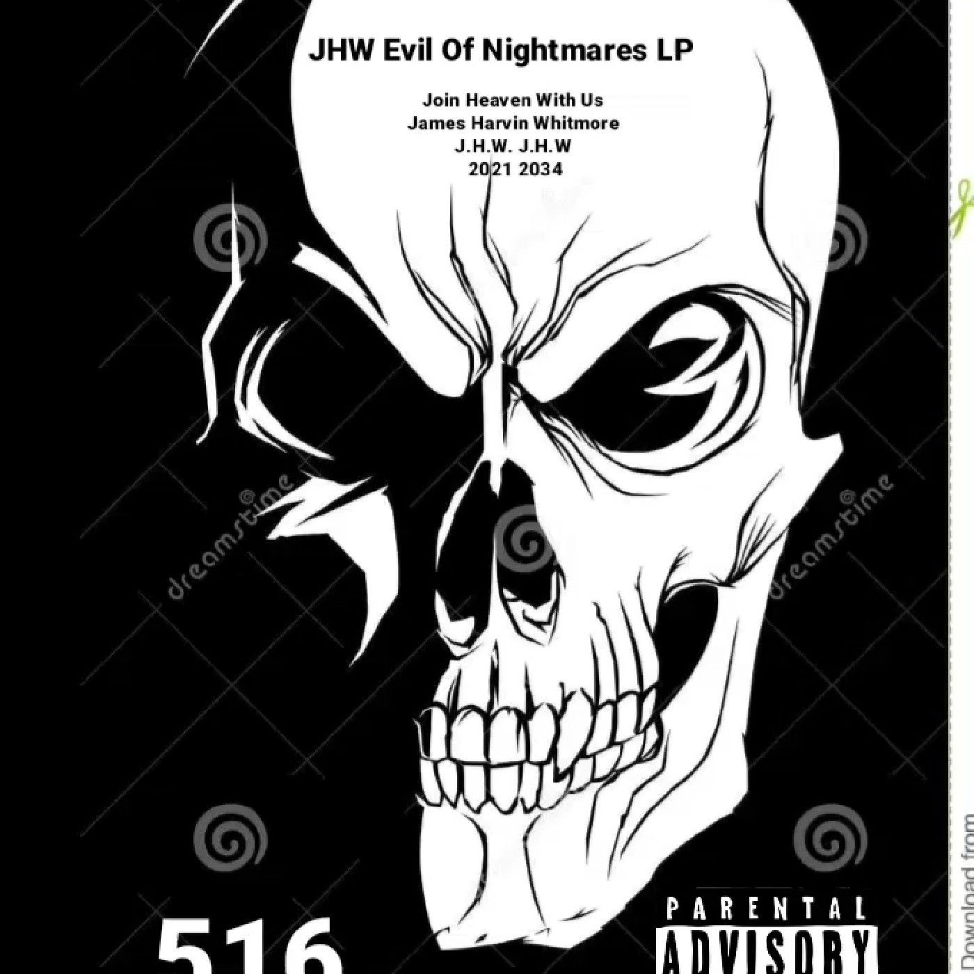 JHW Evil Of Nightmares LP