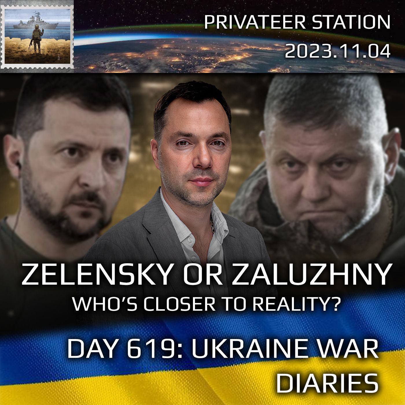 cover of episode War Day 619: Zelensky or Zaluzhny - Who is Closer to Reality?