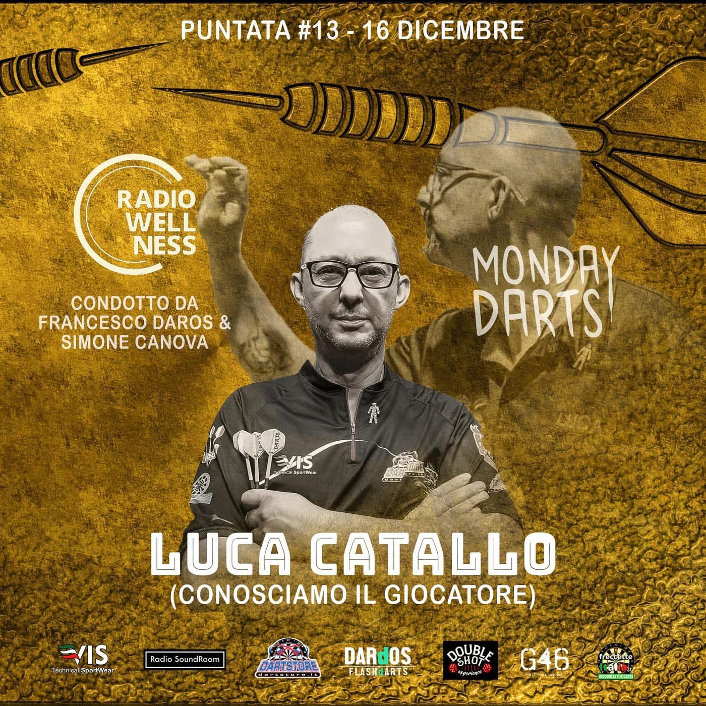 MONDAY DART - Tredicesima Puntata - Luca Catallo episode artwork