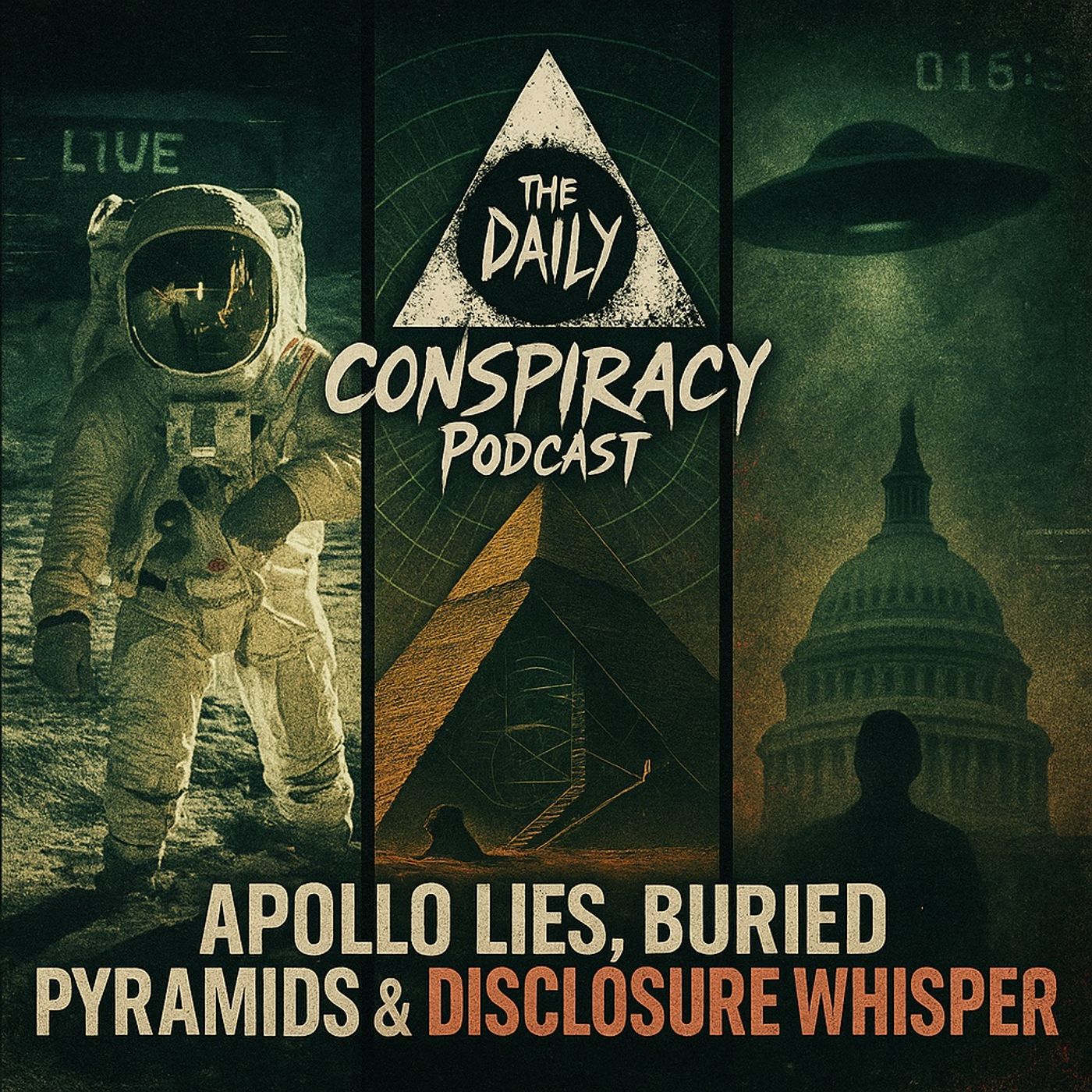 Apollo Lies, Buried Pyramids & Disclosure Whispers [Omnibus December 9th to 11th]