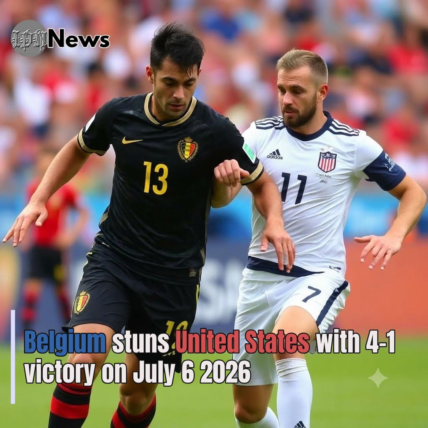 Belgium stuns United States with 4-1 victory on July 6 2026 episode artwork