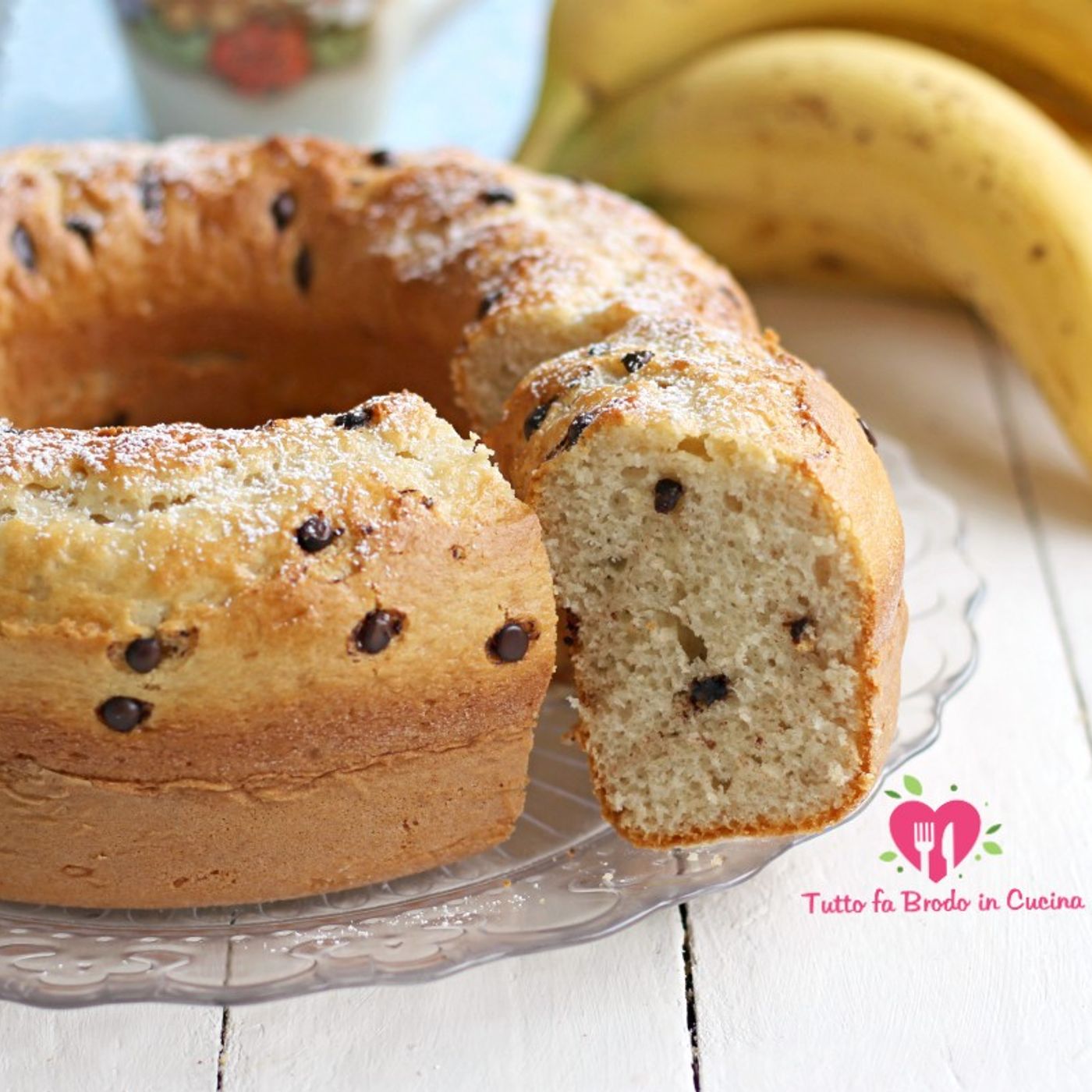 Ciambella alla banana e yogurt con gocce di cioccolato "il dolce perfetto per la colazione" episode artwork