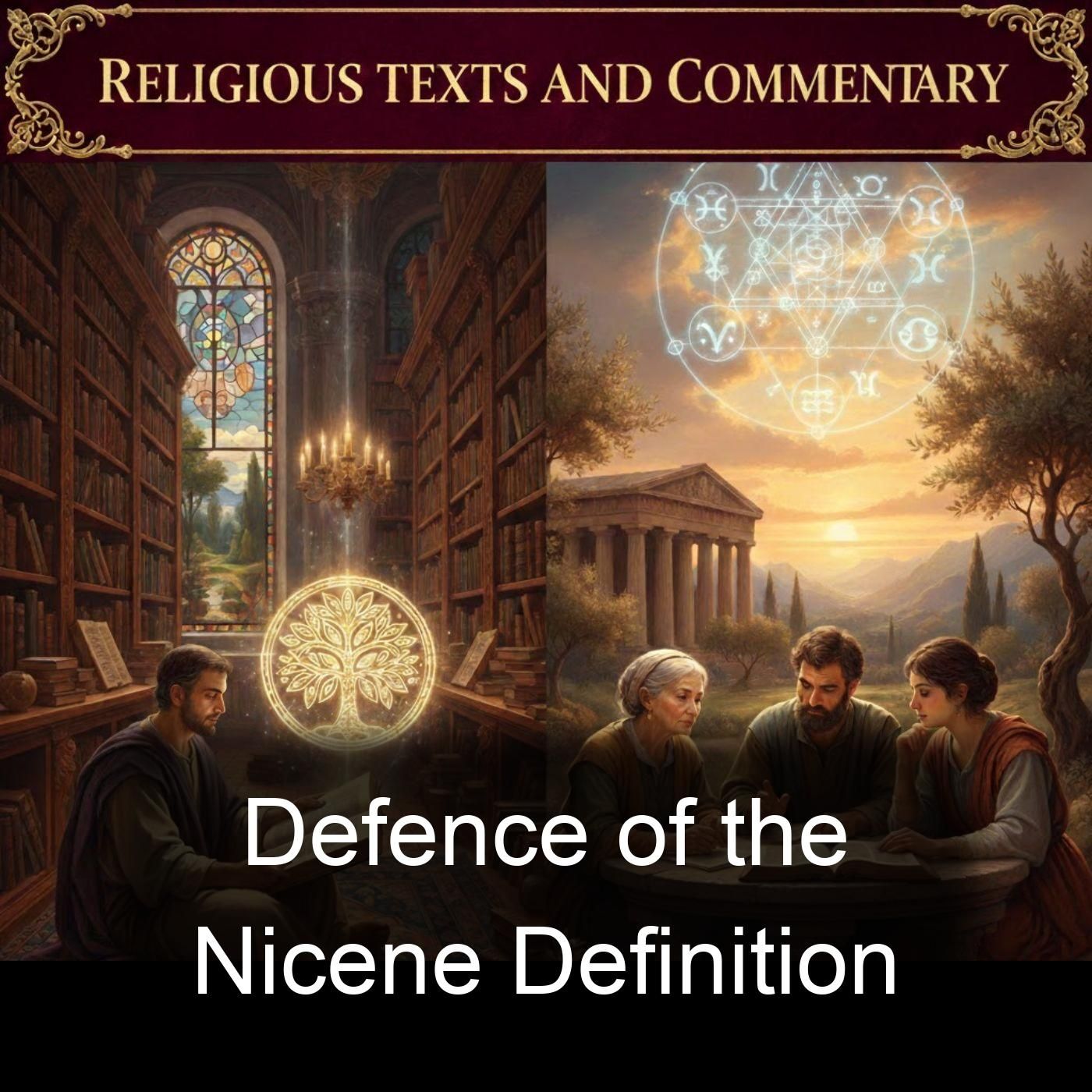 Defence of the Nicene Definition cover art
