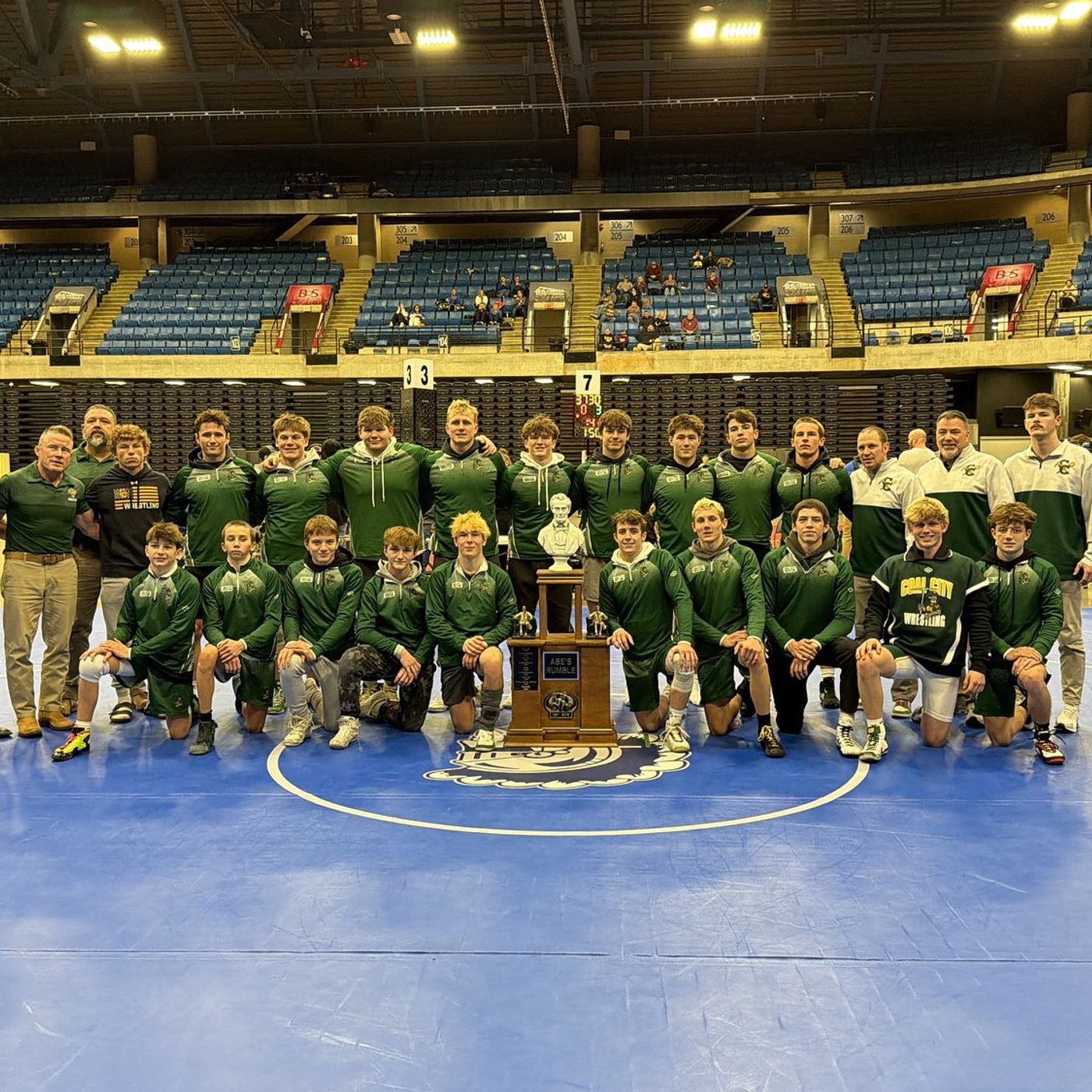 Abe’s Rumble title, 100-win milestones highlight 1st half of Coal City season episode artwork