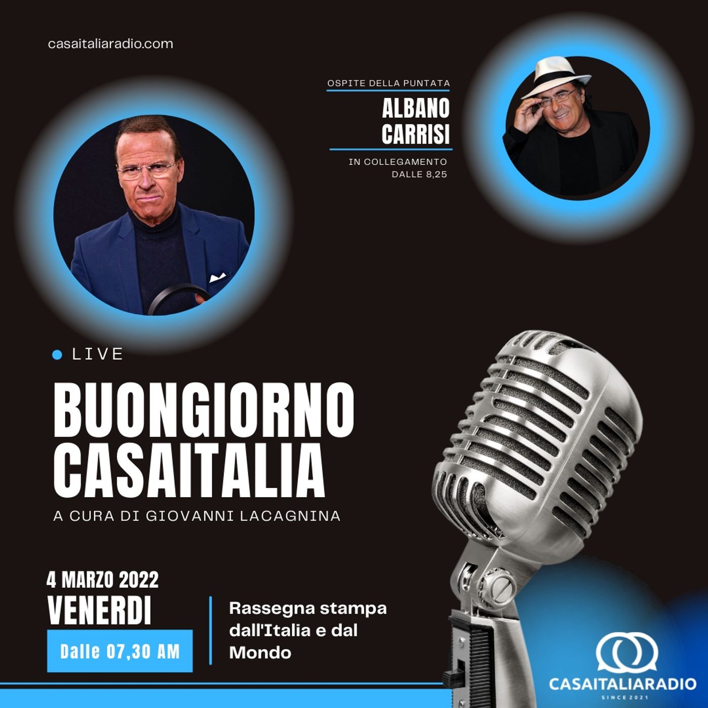 Al Bano: "Da Putin la guerra non me l’aspettavo" episode artwork