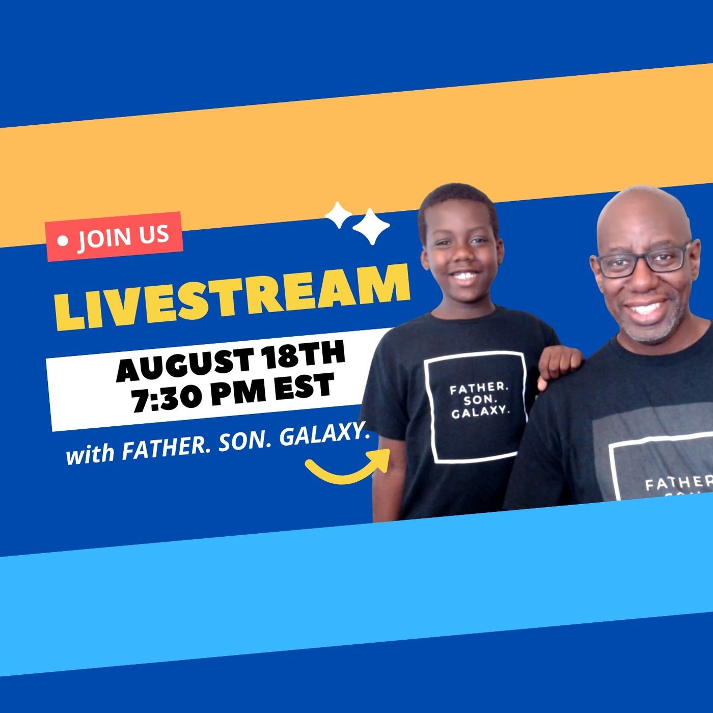 Our First Livestream! episode artwork