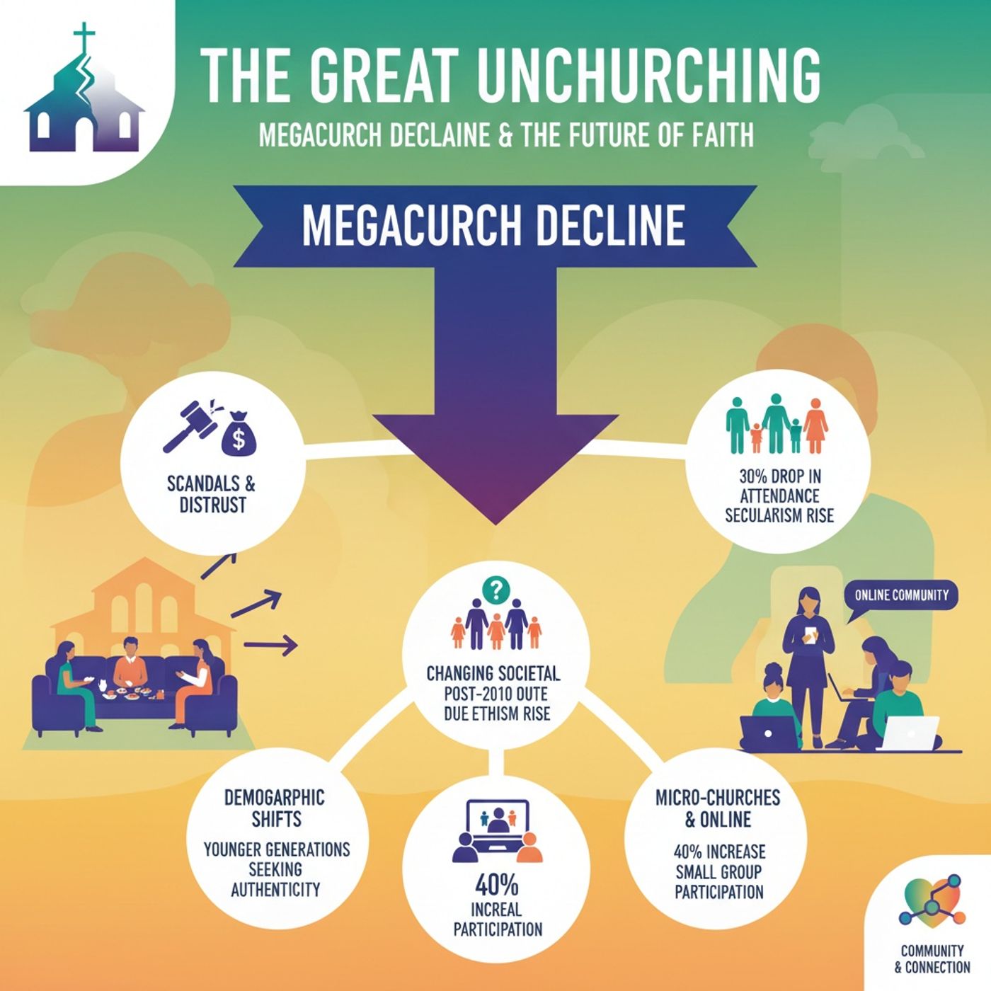 The Collapse of the Megachurch_ Unpacking Attendance Declines
