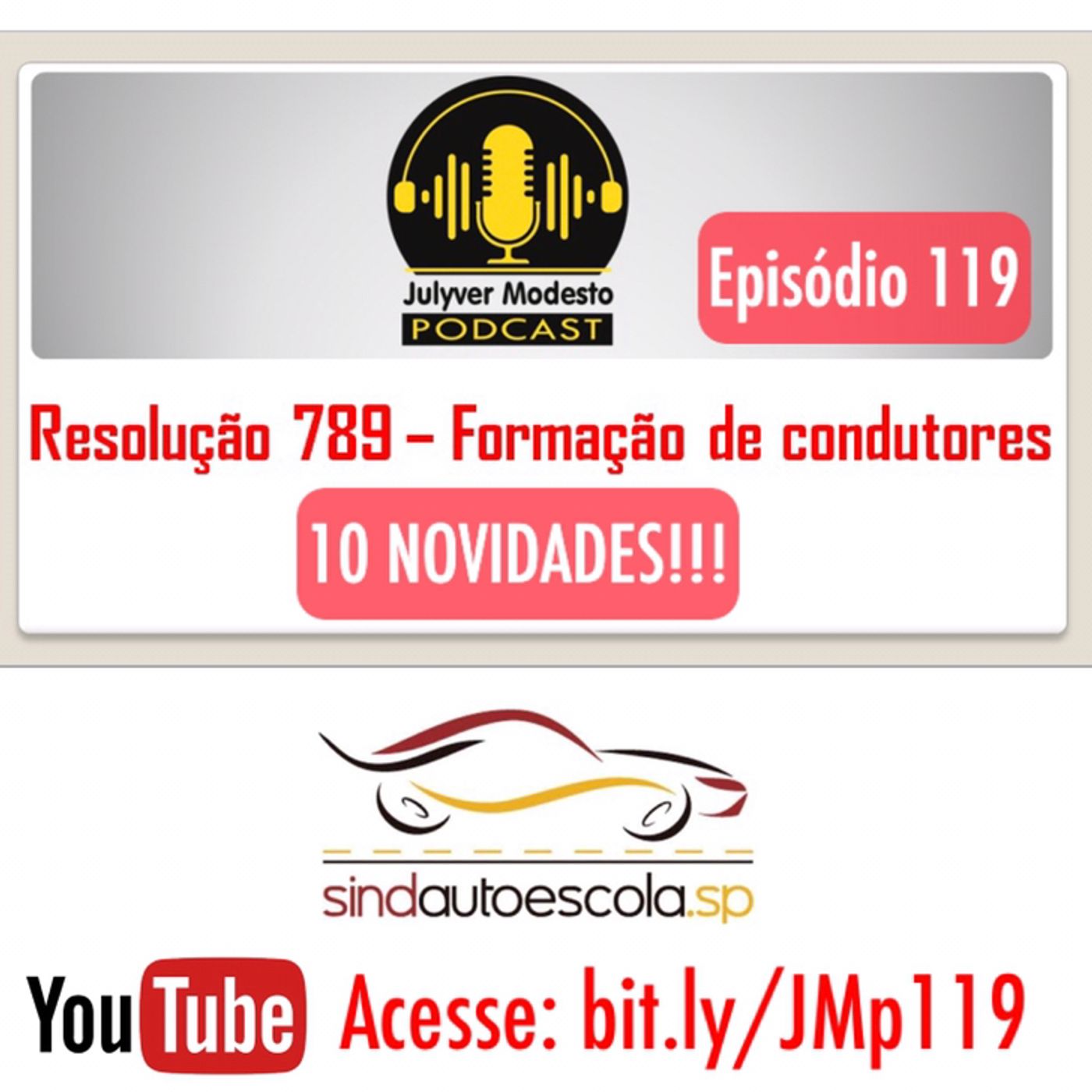Trânsito, por Julyver Modesto
