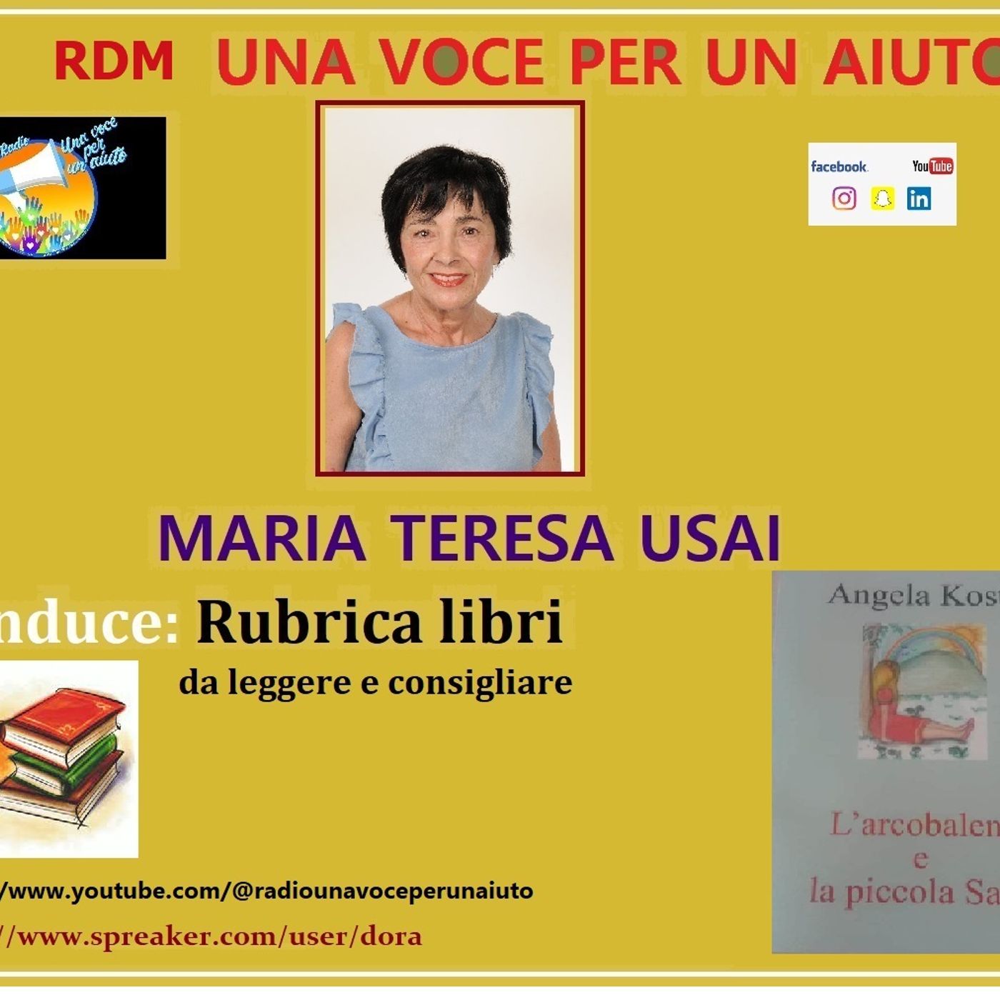 RUBRICA LIBRI: L'arcobaleno e la piccola Sara di Angela Kosta episode artwork