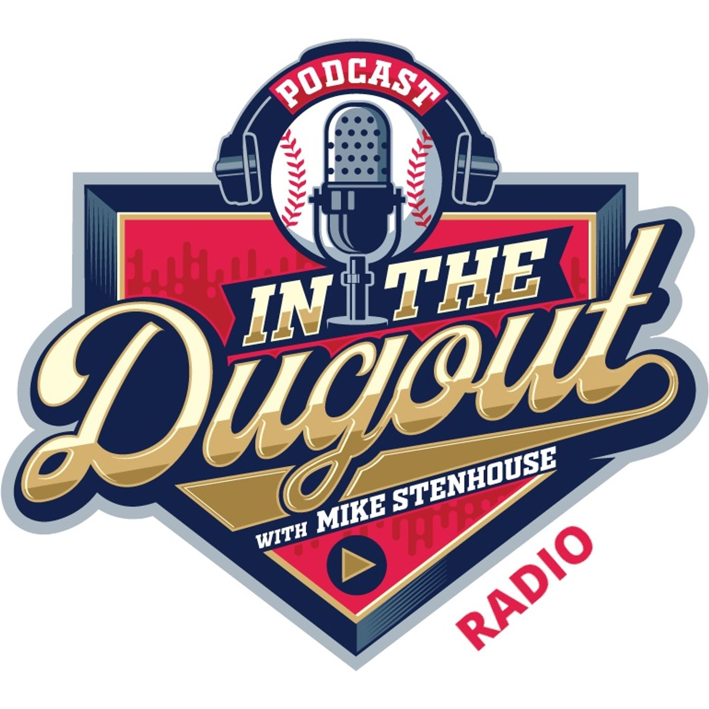 In the Dugout Radio podcast artwork