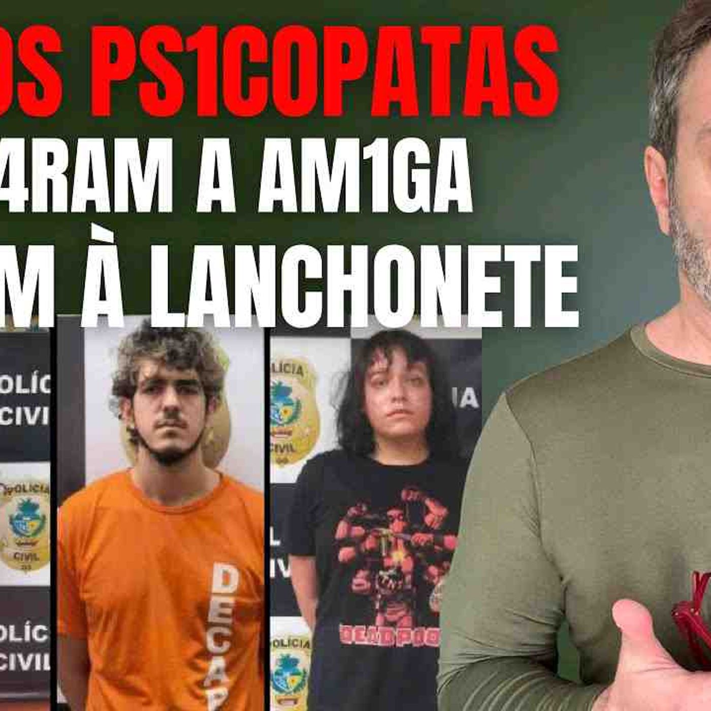 AMIGOS PS1C0PAT4S - ARIANE OLIVEIRA_ A ESCOLHA PERFEITA PARA O TESTE FINAL - CRIME episode artwork