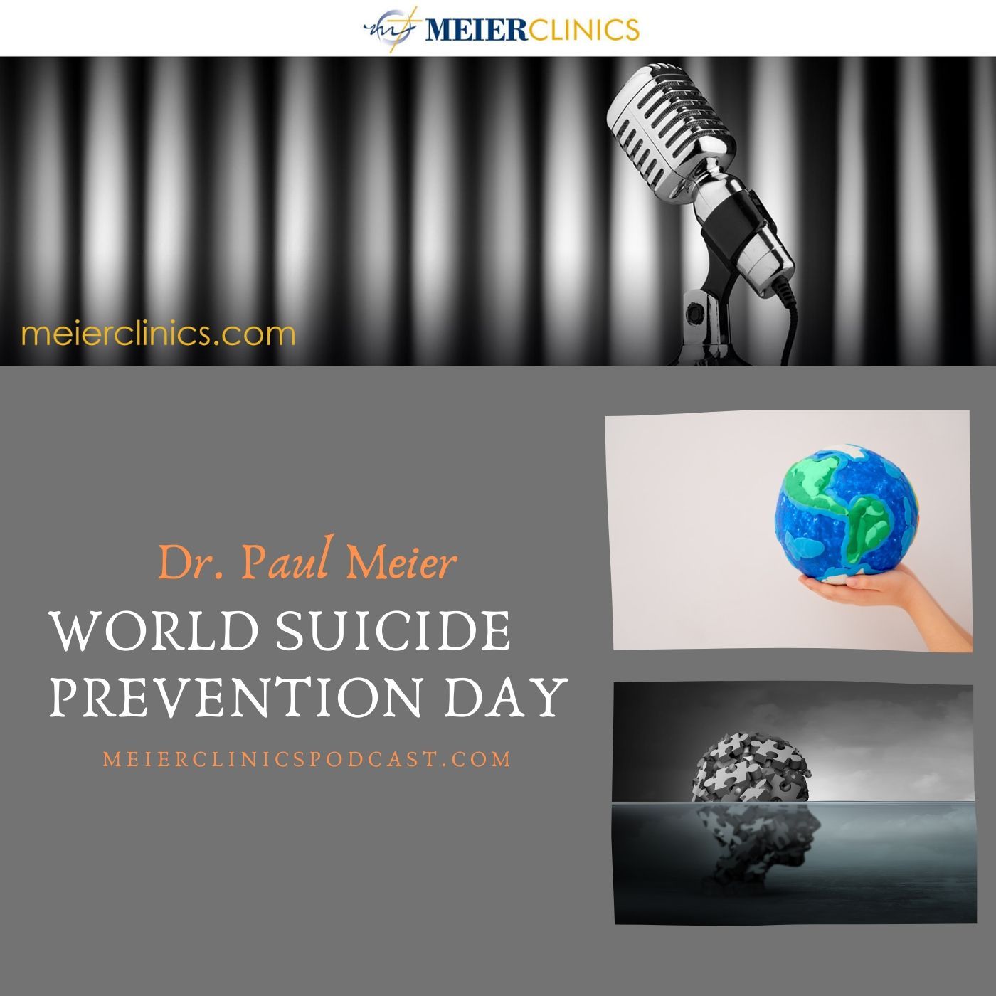 World Suicide Prevention Day with Dr. Paul Meier