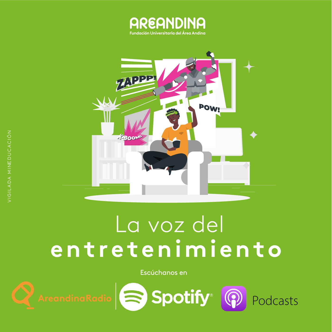 La voz del entretenimiento - Areandina Radio