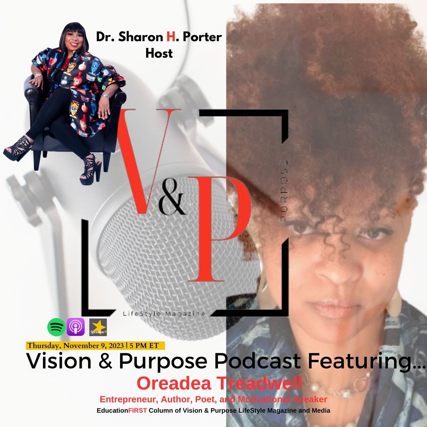 Vision & Purpose Podcast Featuring...