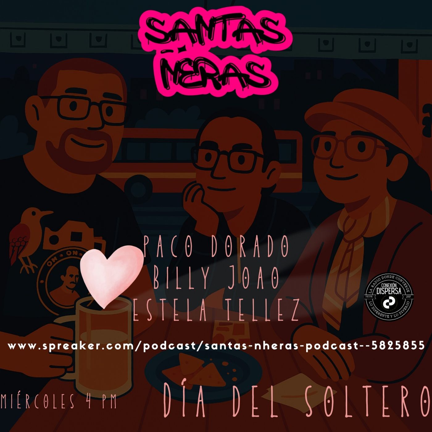 santas nheras dia del soltero podcast episode artwork