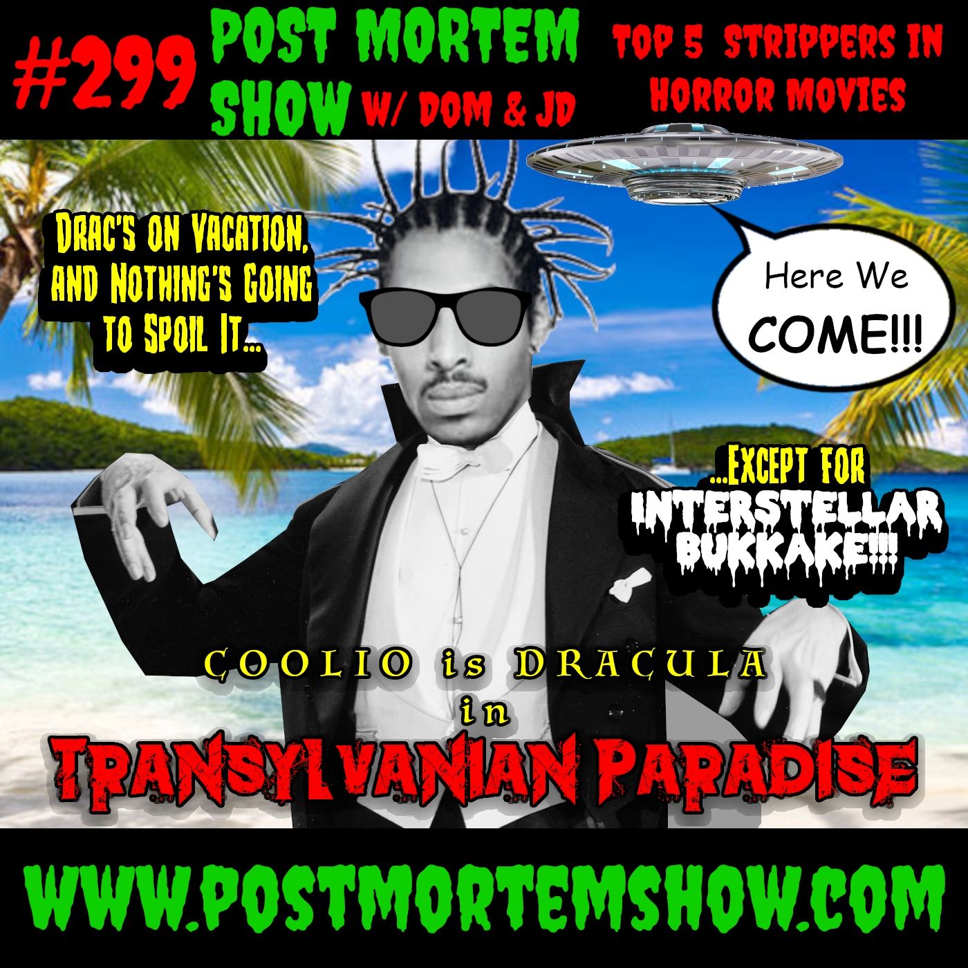 e299 - Transylvanian Paradise (TOP 5 STRIPPERS IN HORROR MOVIES) episode artwork