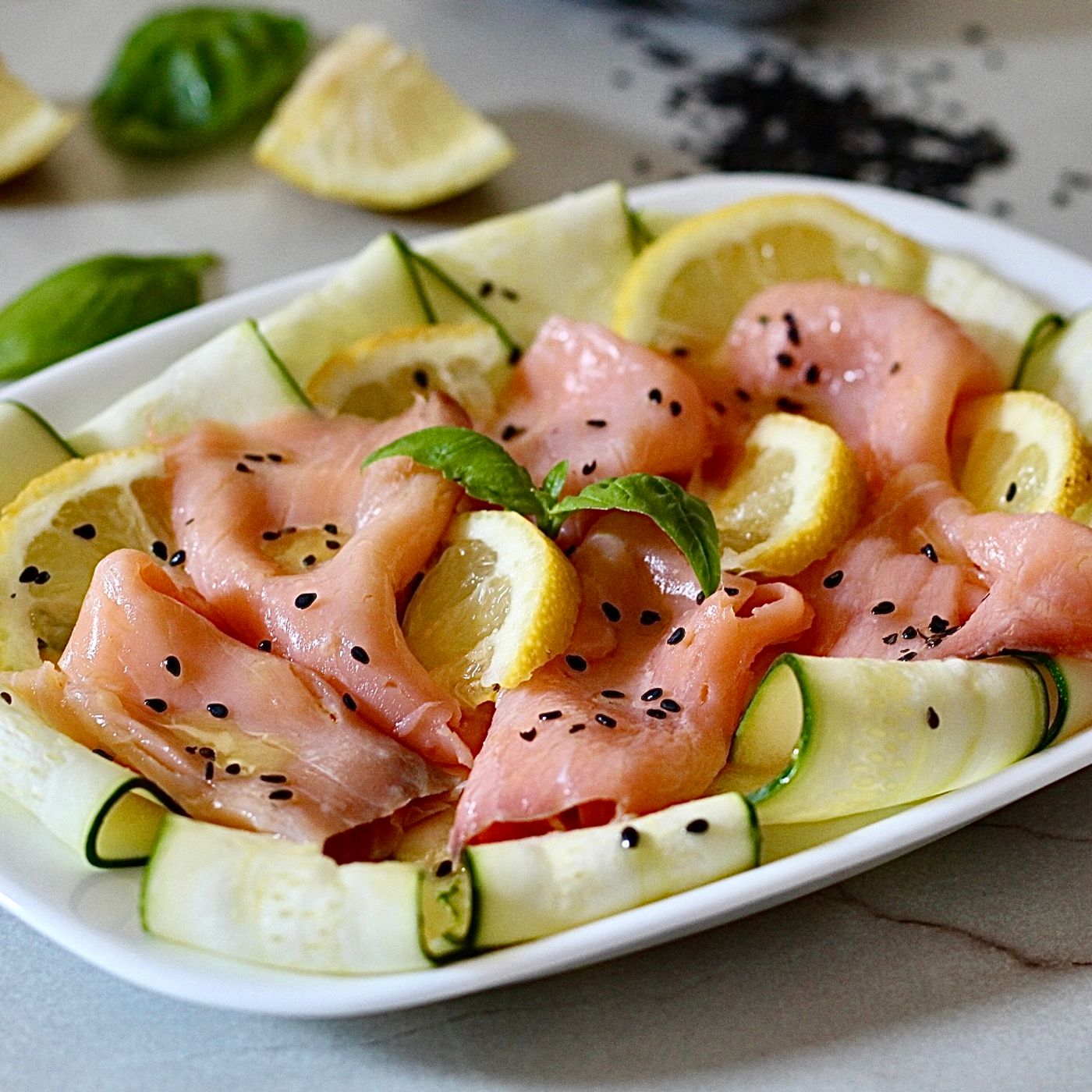 Carpaccio di zucchine e salmone, fresco, veloce e ci fai un figurone episode artwork