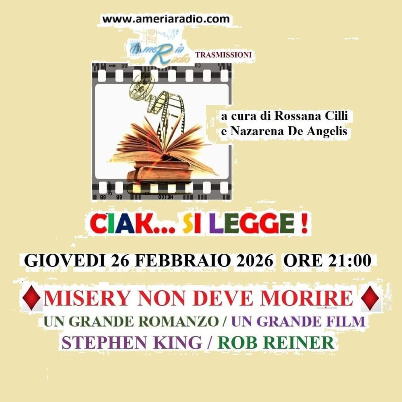 Ciak si Legge - Misery non deve morire episode artwork