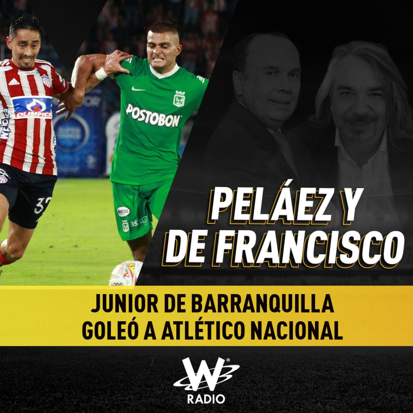 Junior de Barranquilla goleó a Atlético Nacional