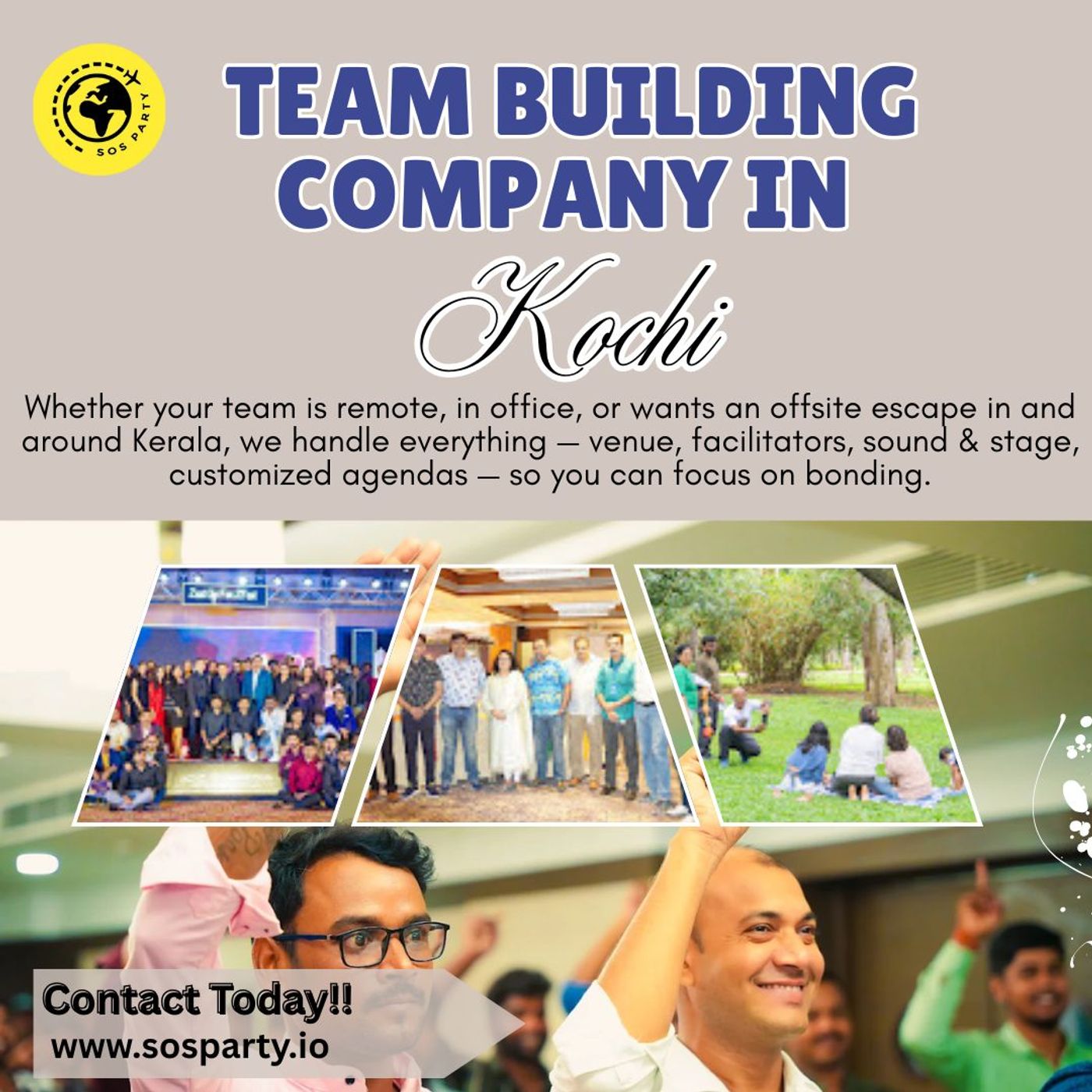 Corporate Team Building Events in Kochi