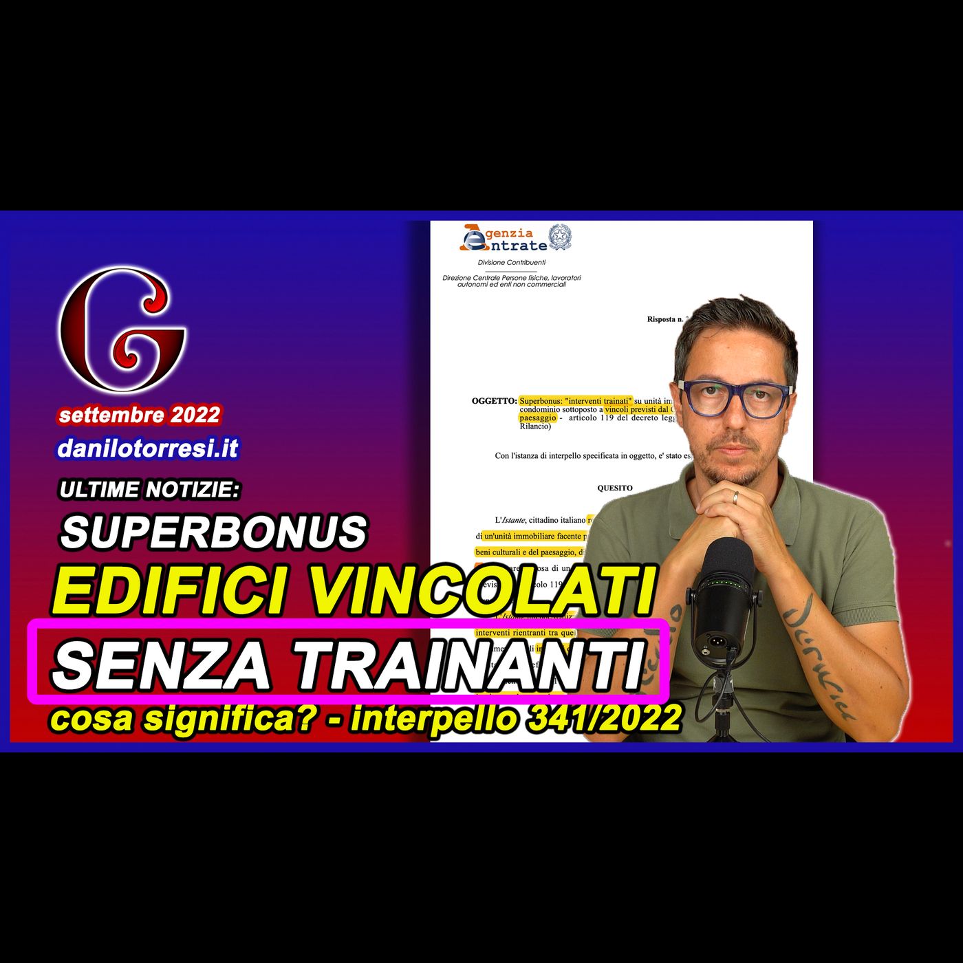 SUPERBONUS 110 senza interventi trainanti per gli edifici vincolati - cosa significa? episode artwork