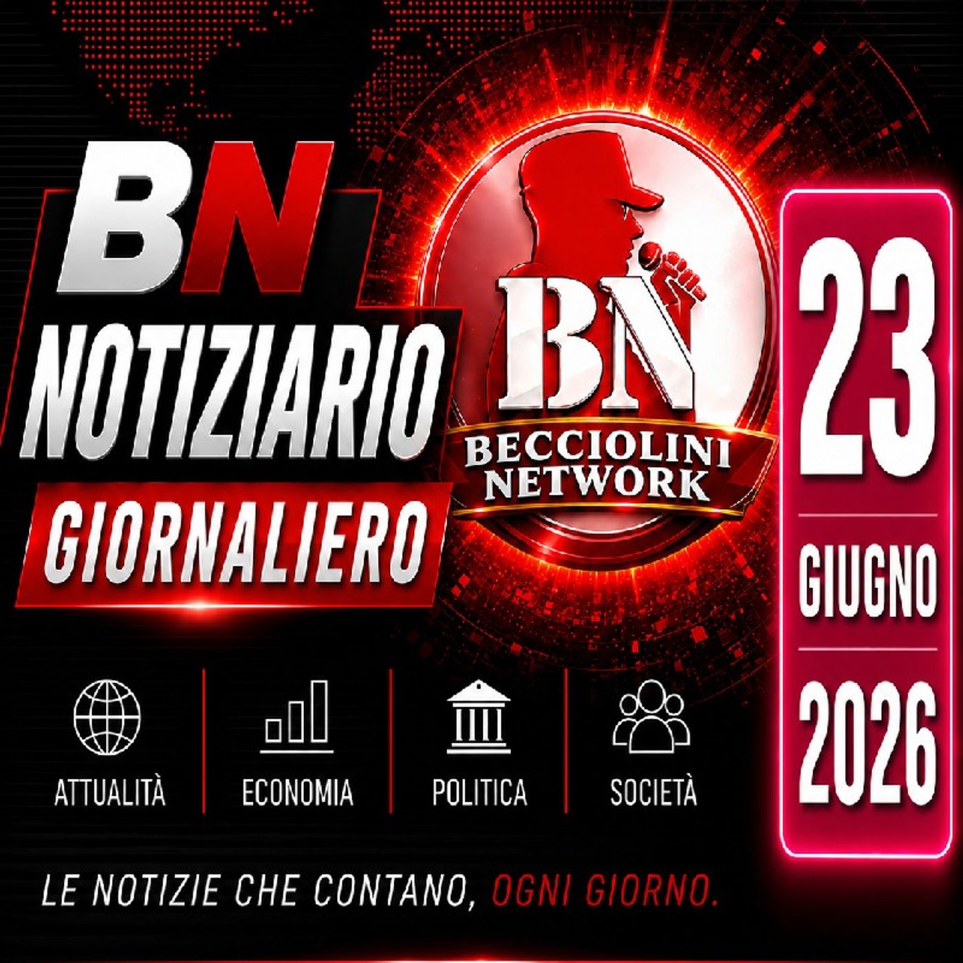 CAPIRE PRIMA DI CREDERE | Notiziario del mattino - del 23 Giugno 2026 episode artwork