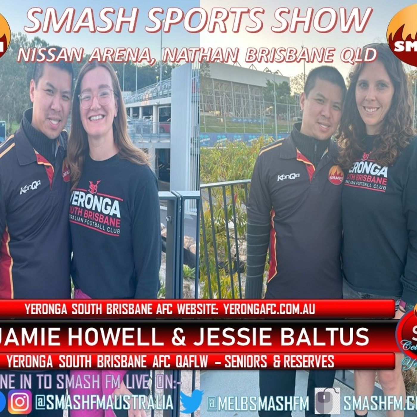 SSS10THYR: Yeronga South Brisbane FC QAFLW Interviews with Jessie Baltus & Jamie Howell 300723